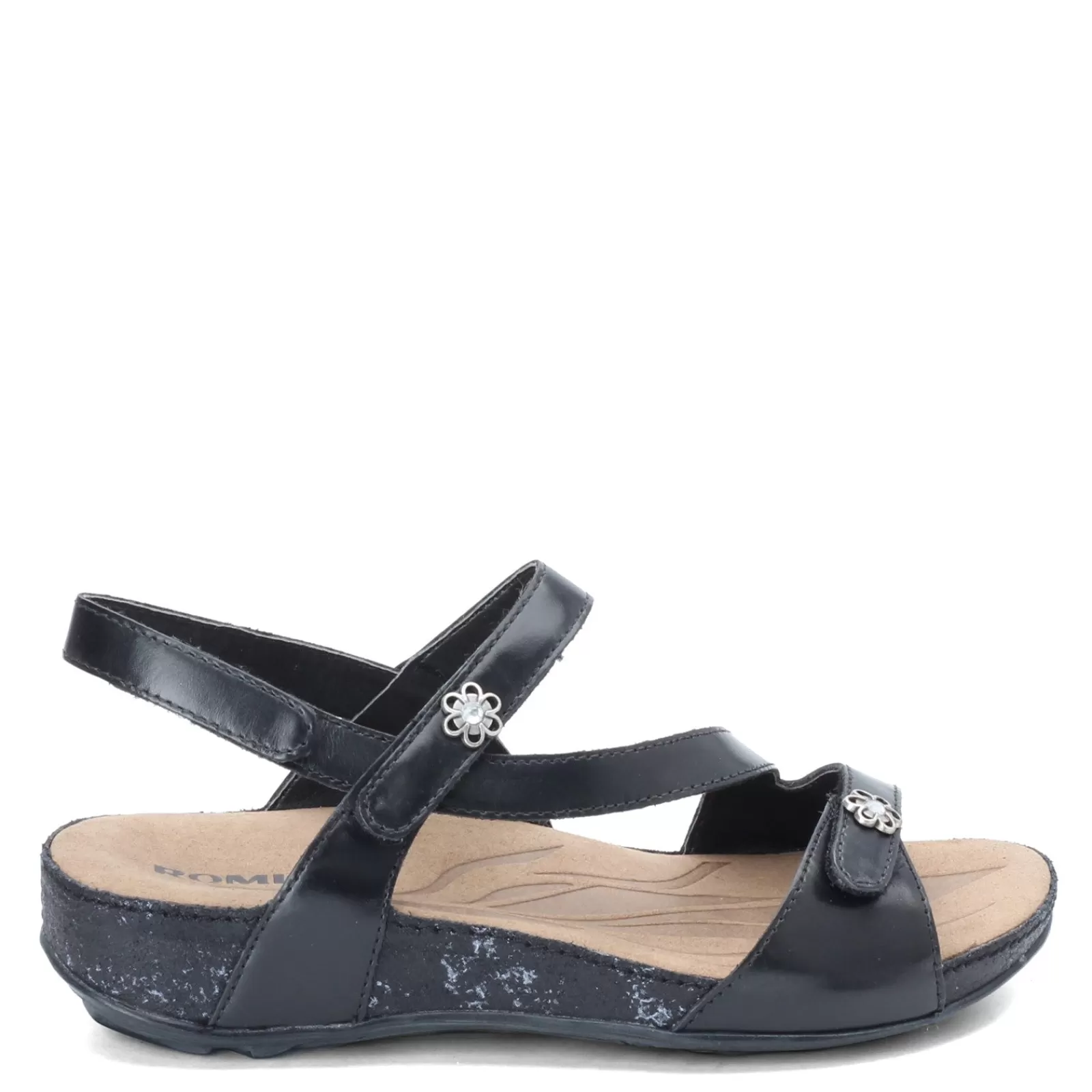 Outlet Romika Women's , Fidschi 54 Sandal Black