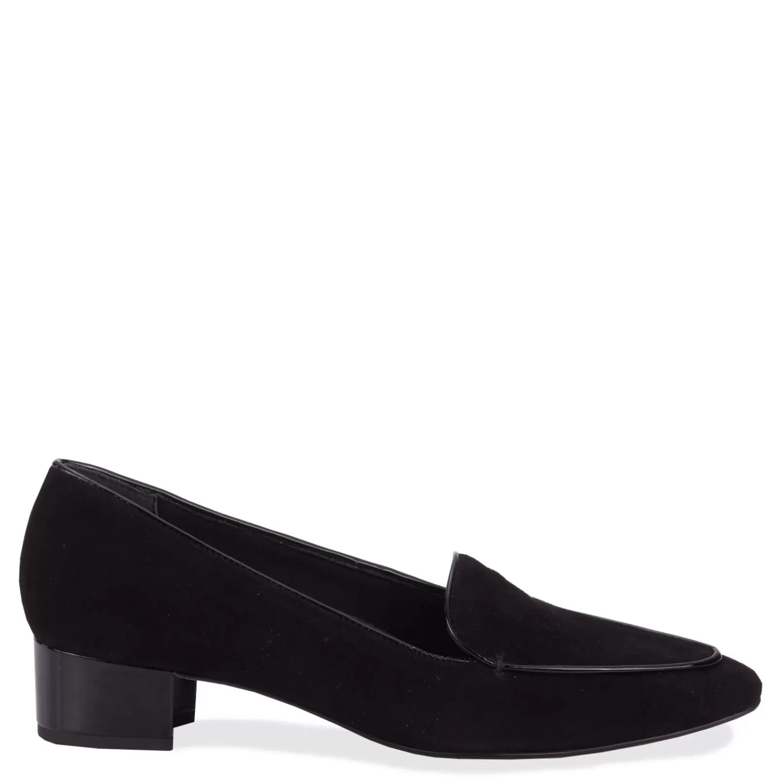 Discount Ros Hommerson Women's , Honey Pump Black Suede/ Patent Leather