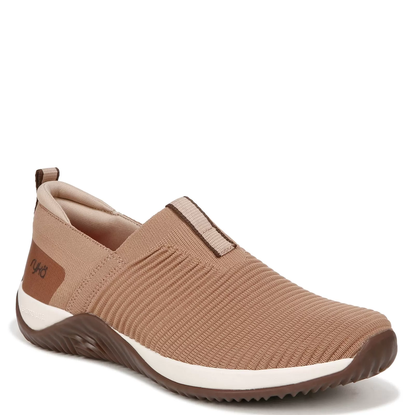 Clearance Ryka Women's , Echo Knit Slip-On Sneaker Tan