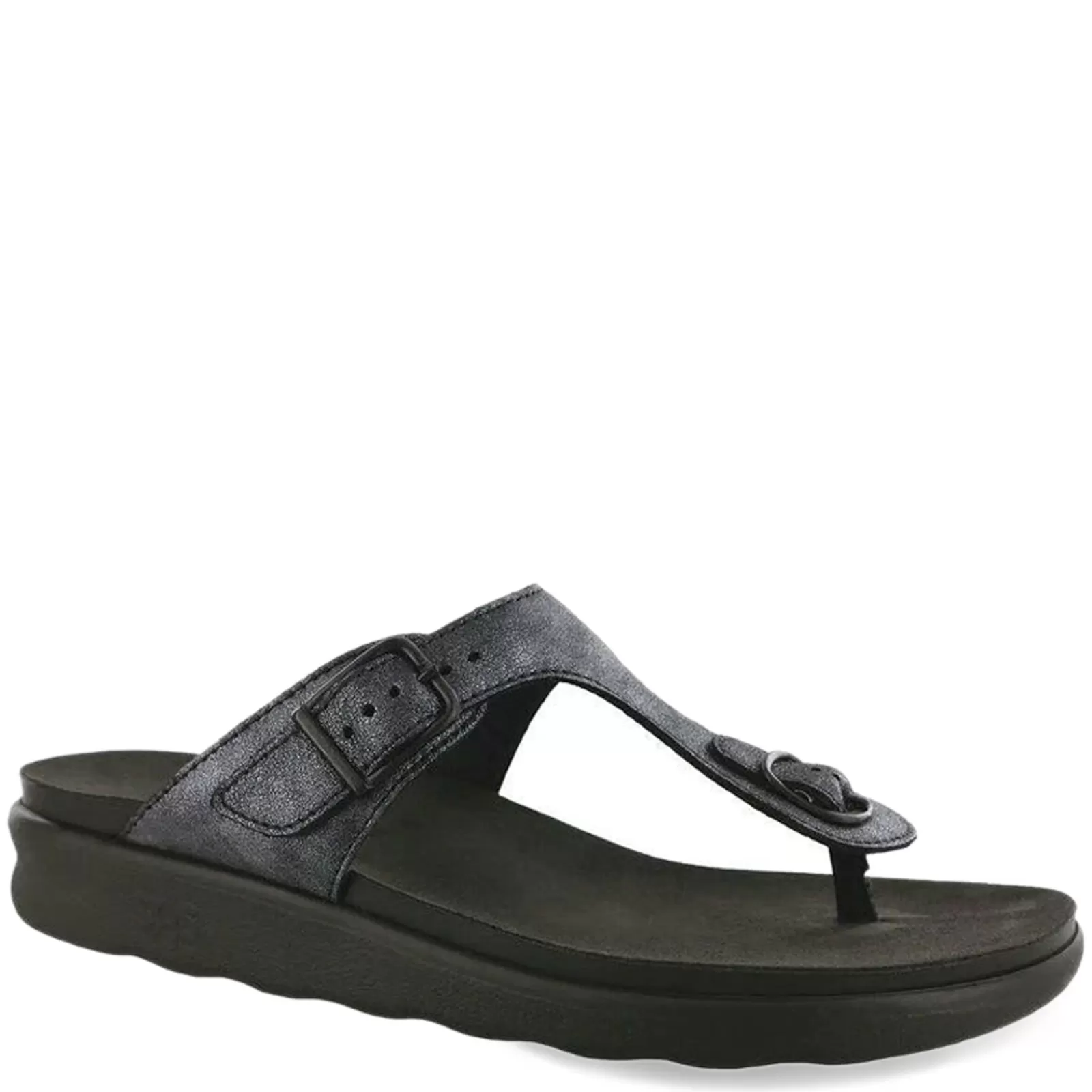 Cheap SAS Women's , Sanibel Thong Sandal Smoke