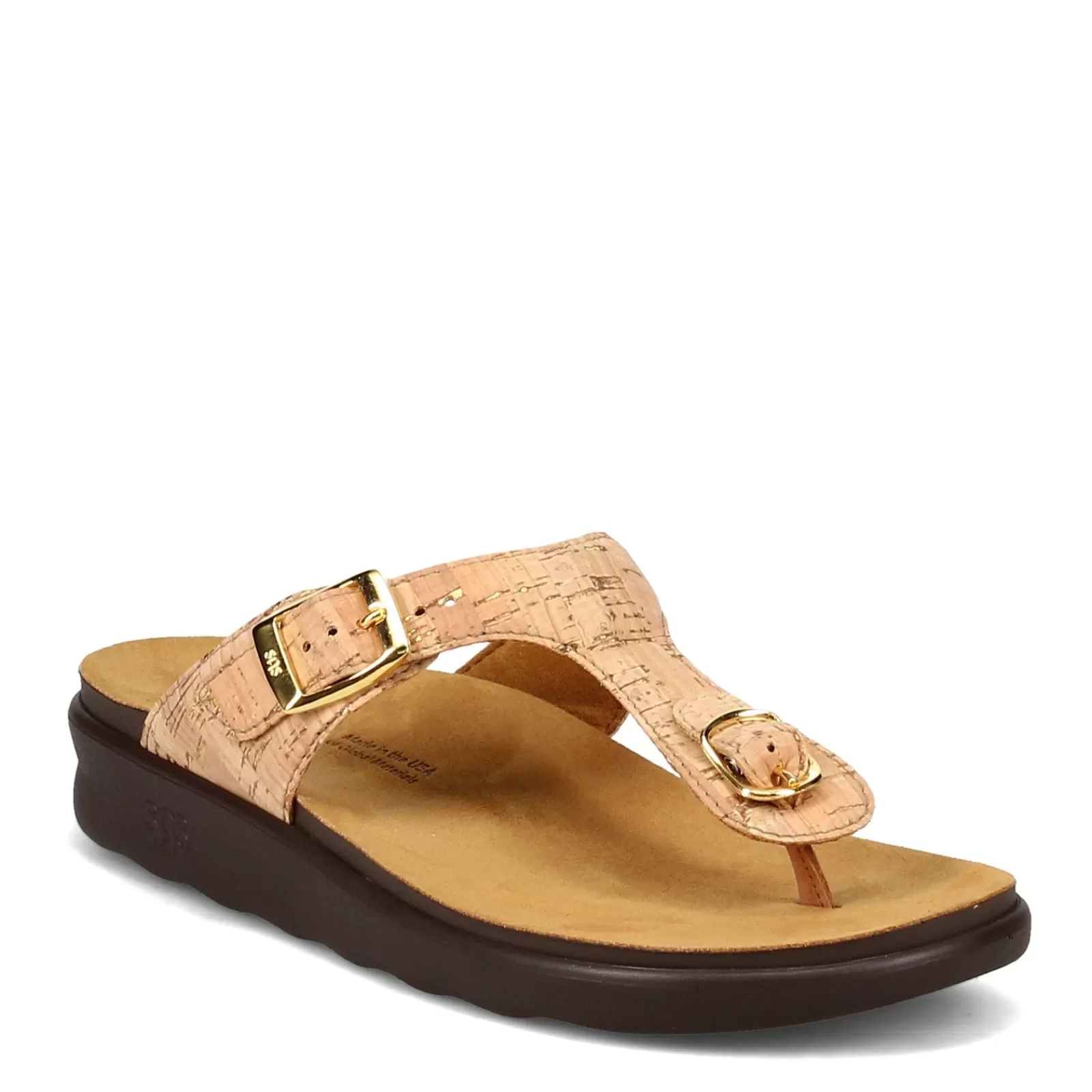 Clearance SAS Women's , Sanibel Thong Sandal Cork