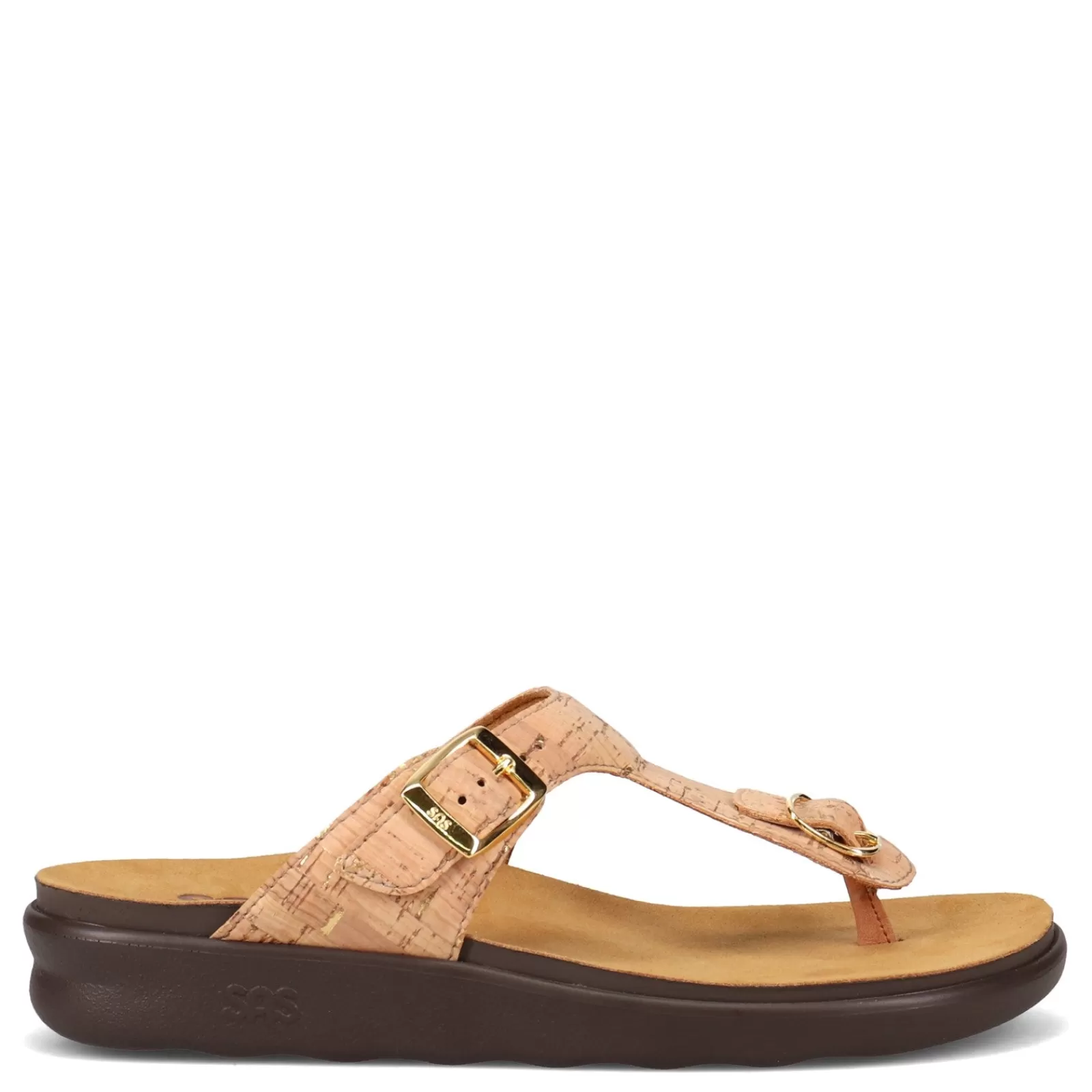 Clearance SAS Women's , Sanibel Thong Sandal Cork