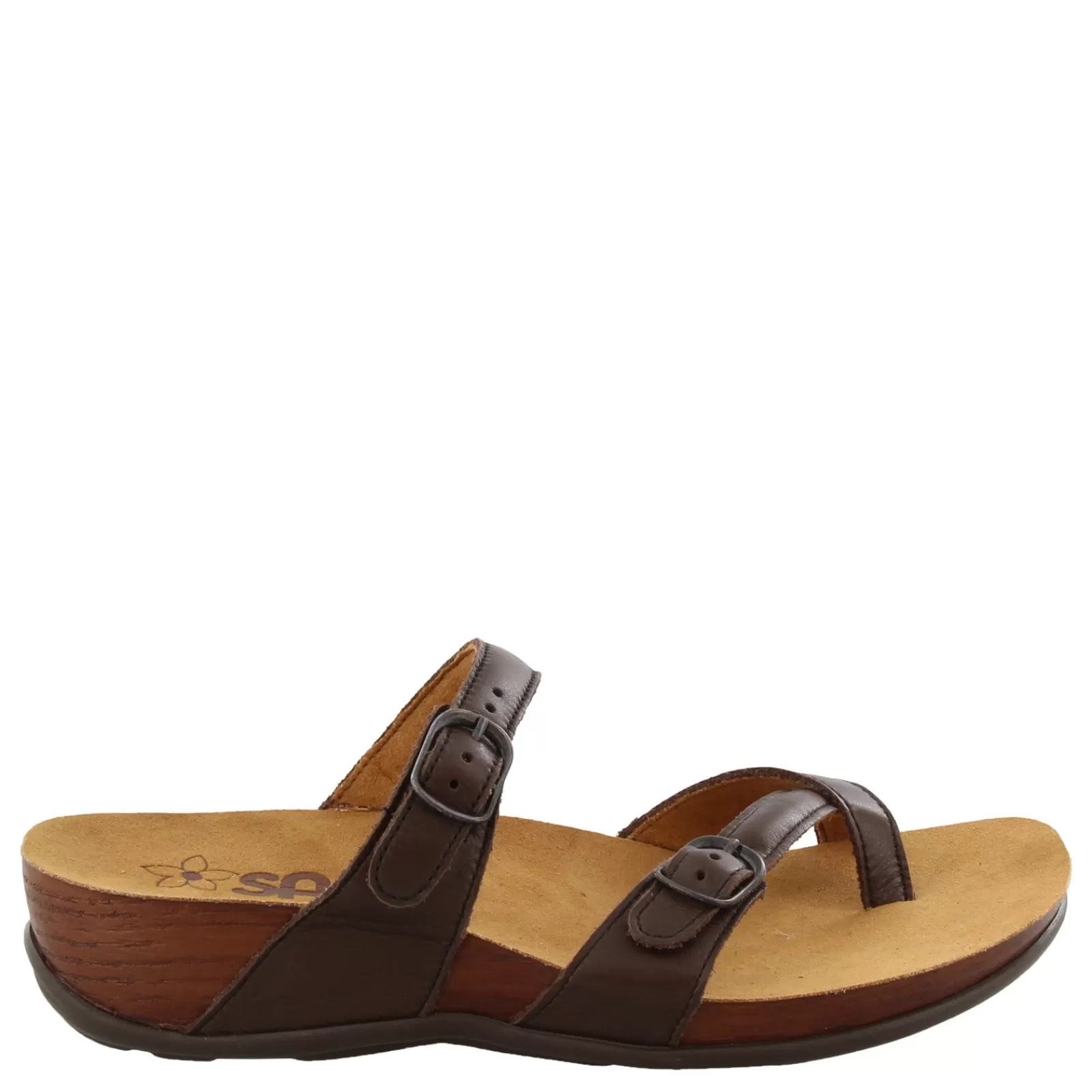 Online SAS Women's , Shelly Toe Loop Slide Sandal Coffee