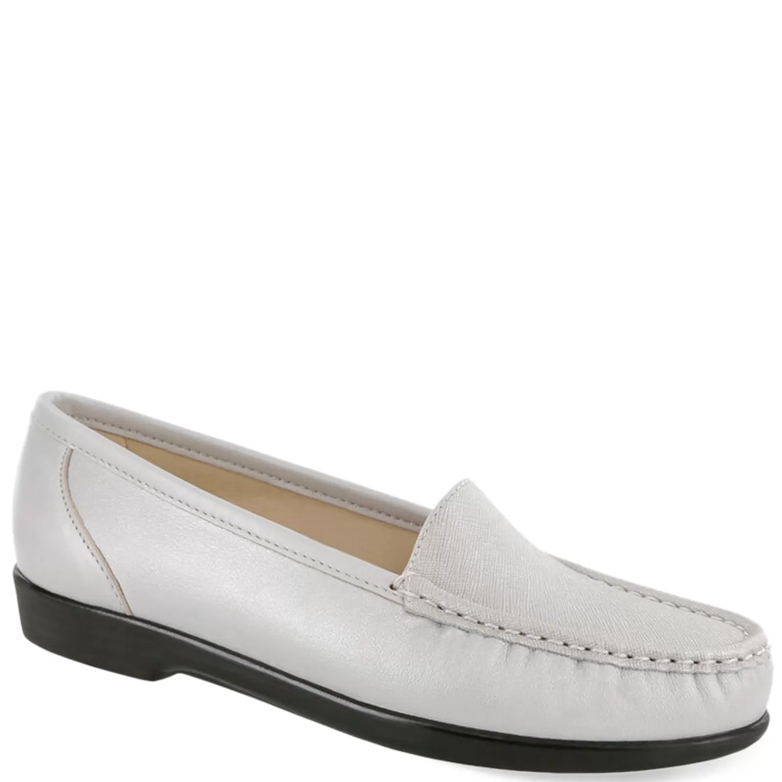 Best SAS Women's , Simplify Loafer Silver Light