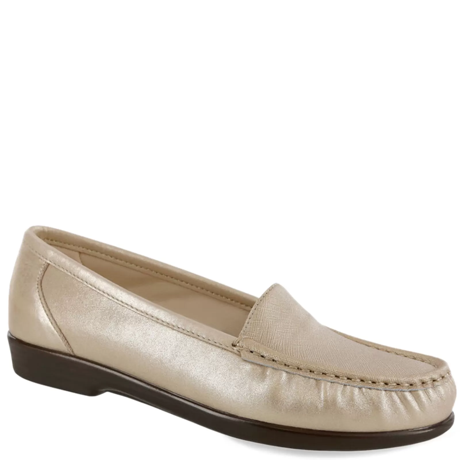 Best SAS Women's , Simplify Loafer Gold