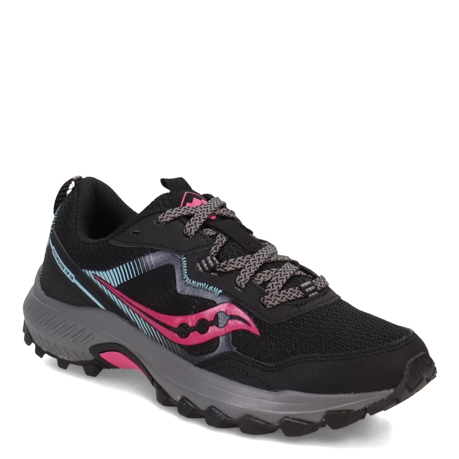 Cheap Saucony Women's , Excursion TR16 Trail Running Shoe Black/Fuschia