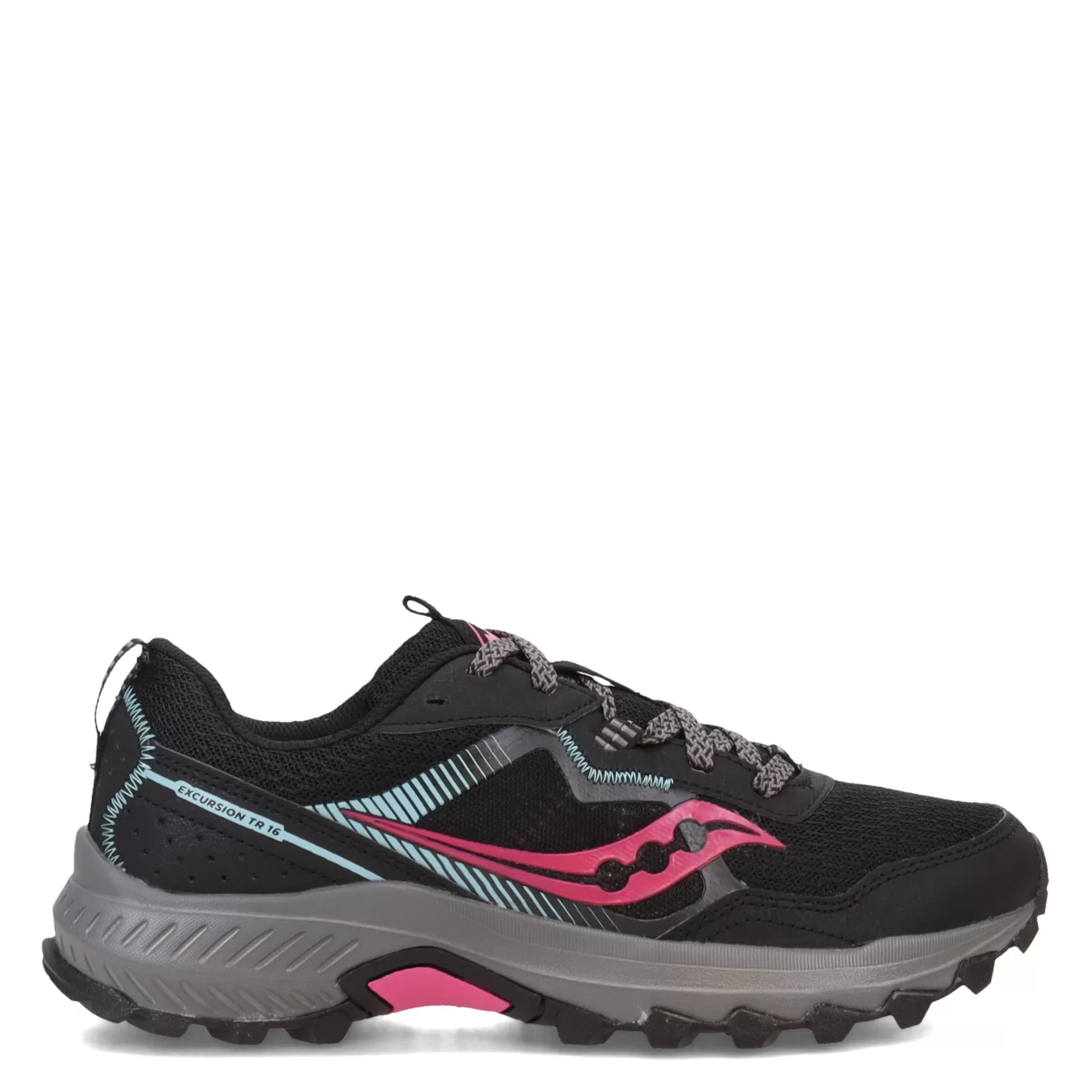 Cheap Saucony Women's , Excursion TR16 Trail Running Shoe Black/Fuschia