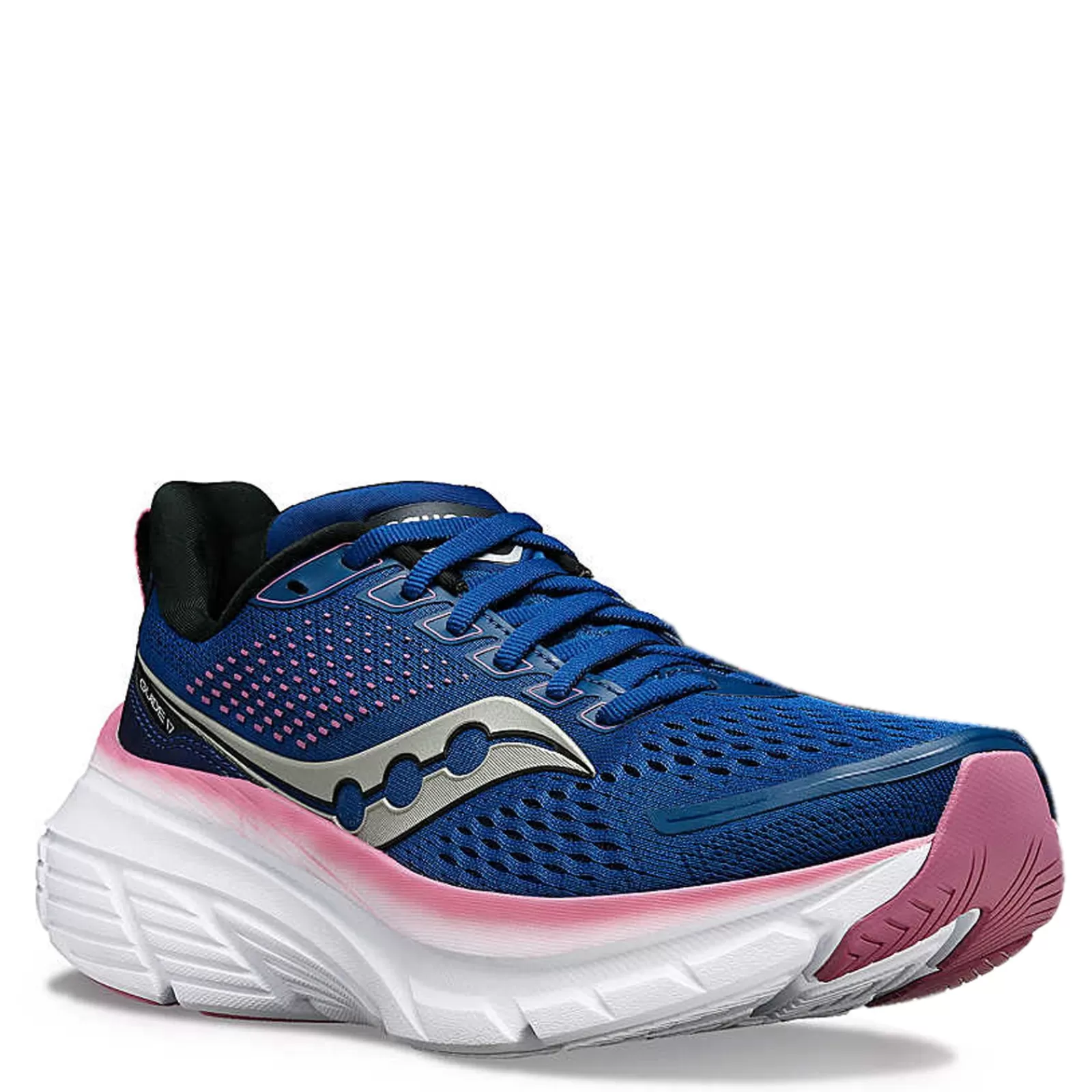 Cheap Saucony Women's , Guide 17 Running Shoe Navy/Orchid