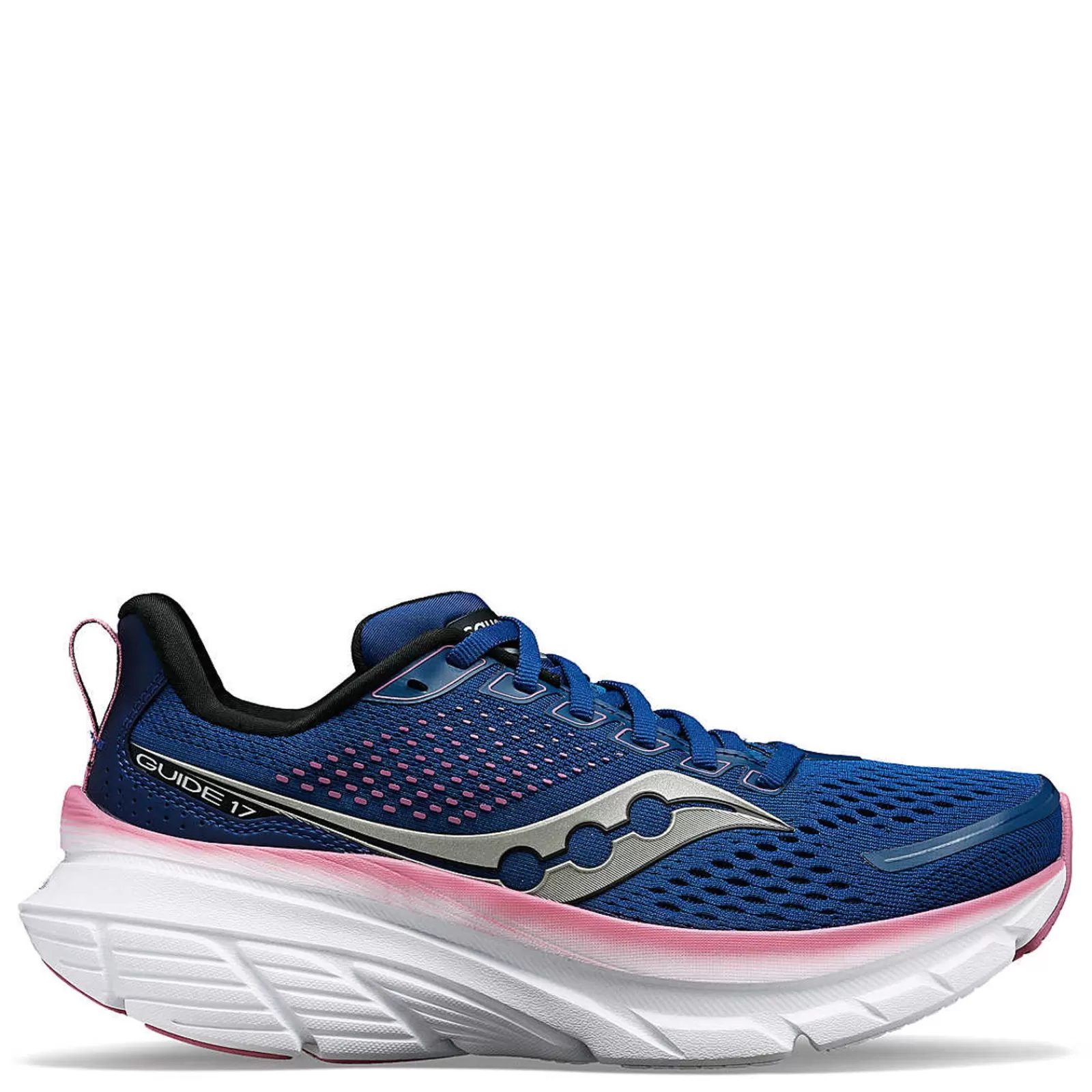 Cheap Saucony Women's , Guide 17 Running Shoe Navy/Orchid