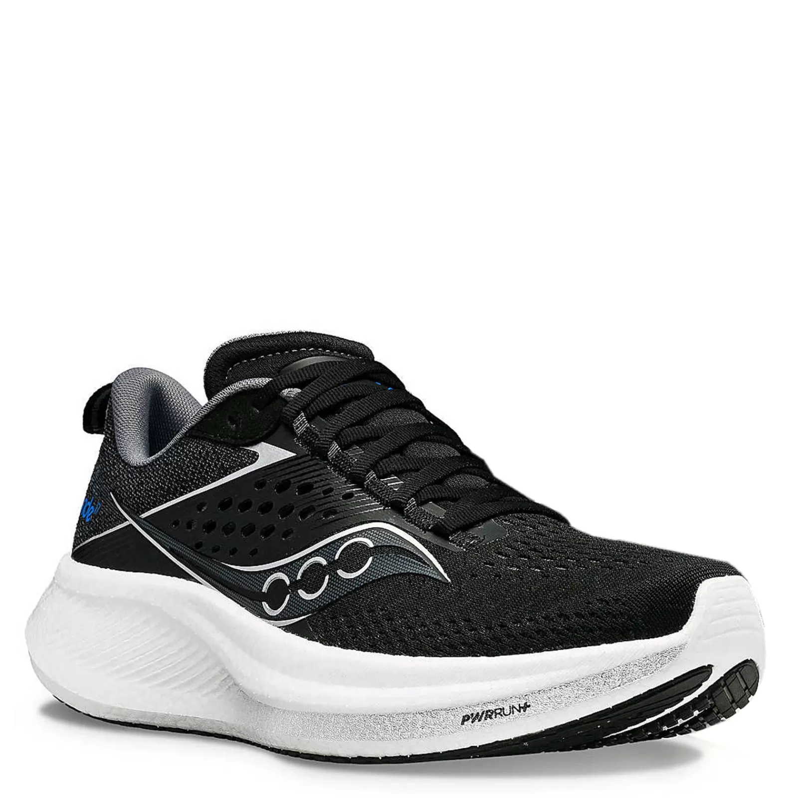 Best Sale Saucony Women's , Ride 17 Running Shoe Black/White