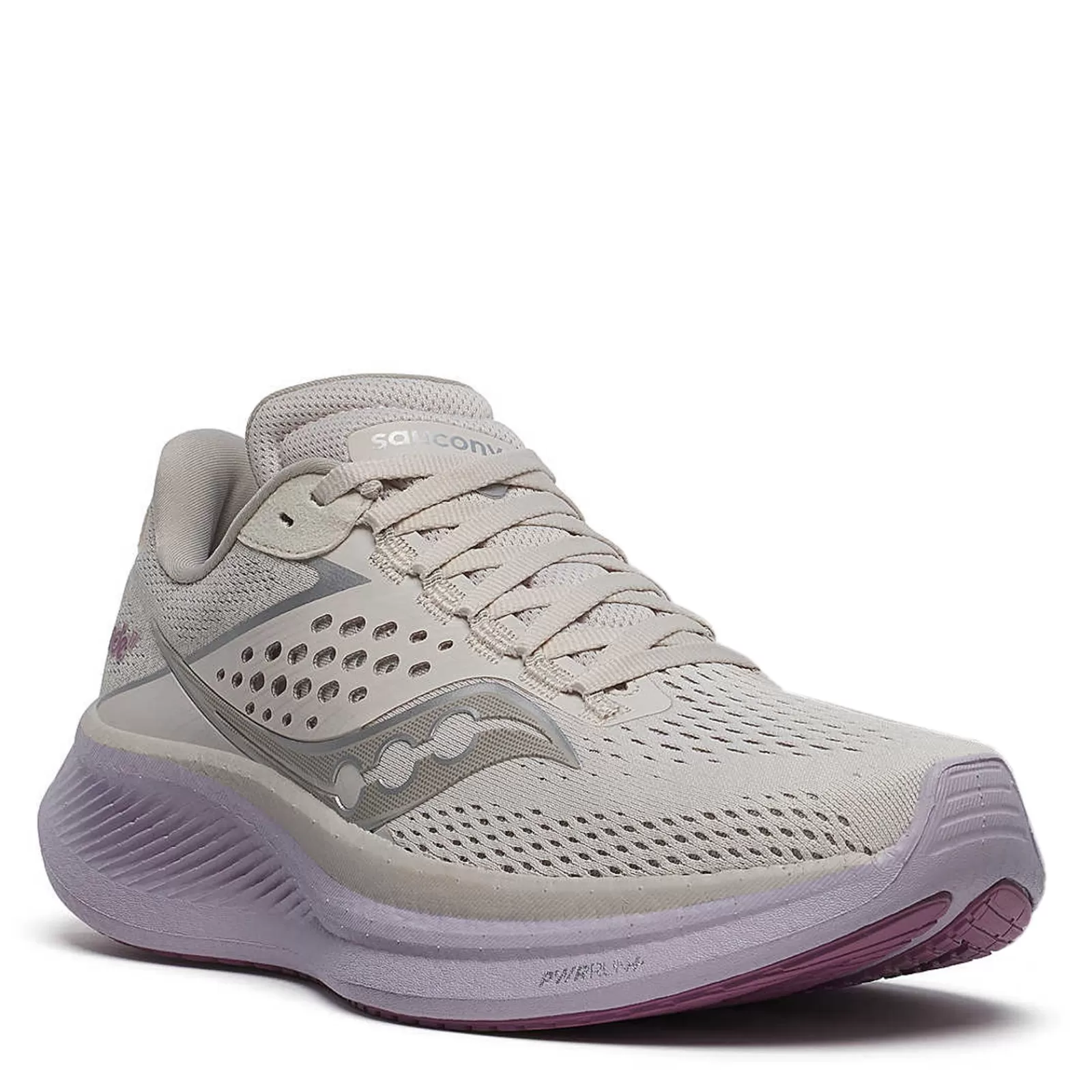 Cheap Saucony Women's , Ride 17 Running Shoe Moon/Viola