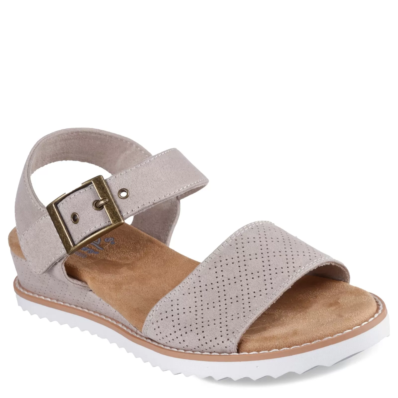 Outlet Skechers Women's , BOBS Desert Kiss - Serendipitous Sandal Taupe