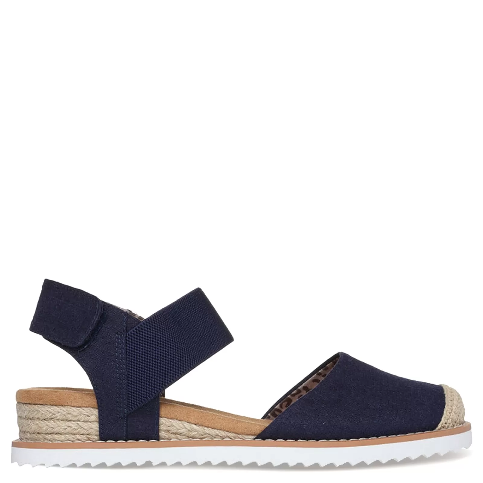 New Skechers Women's , BOBS Desert Kiss - Sun Shining Sandal Navy