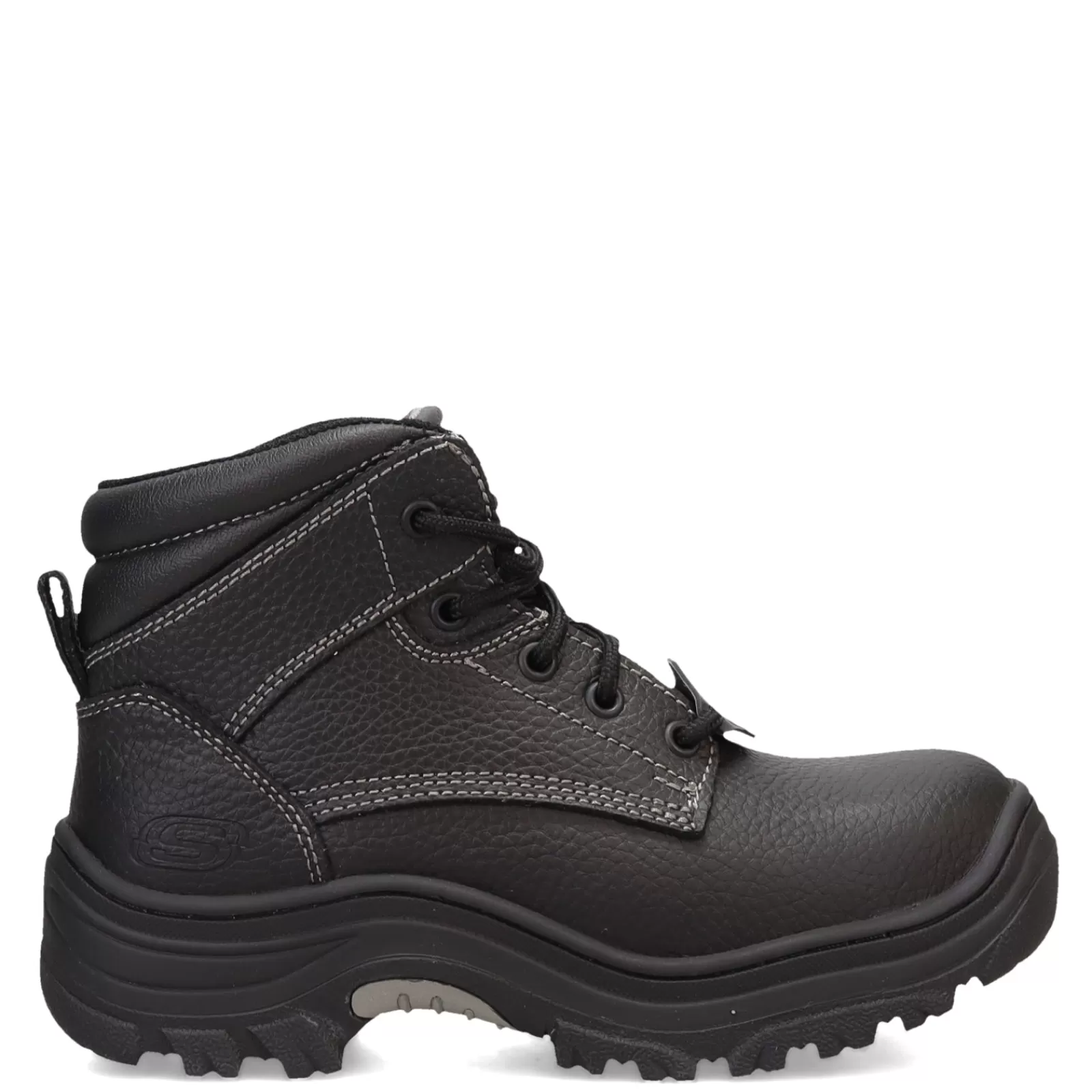 Best Sale Skechers Work Women's Skechers, Burgin Krabok Steel Toe Work Boot Black