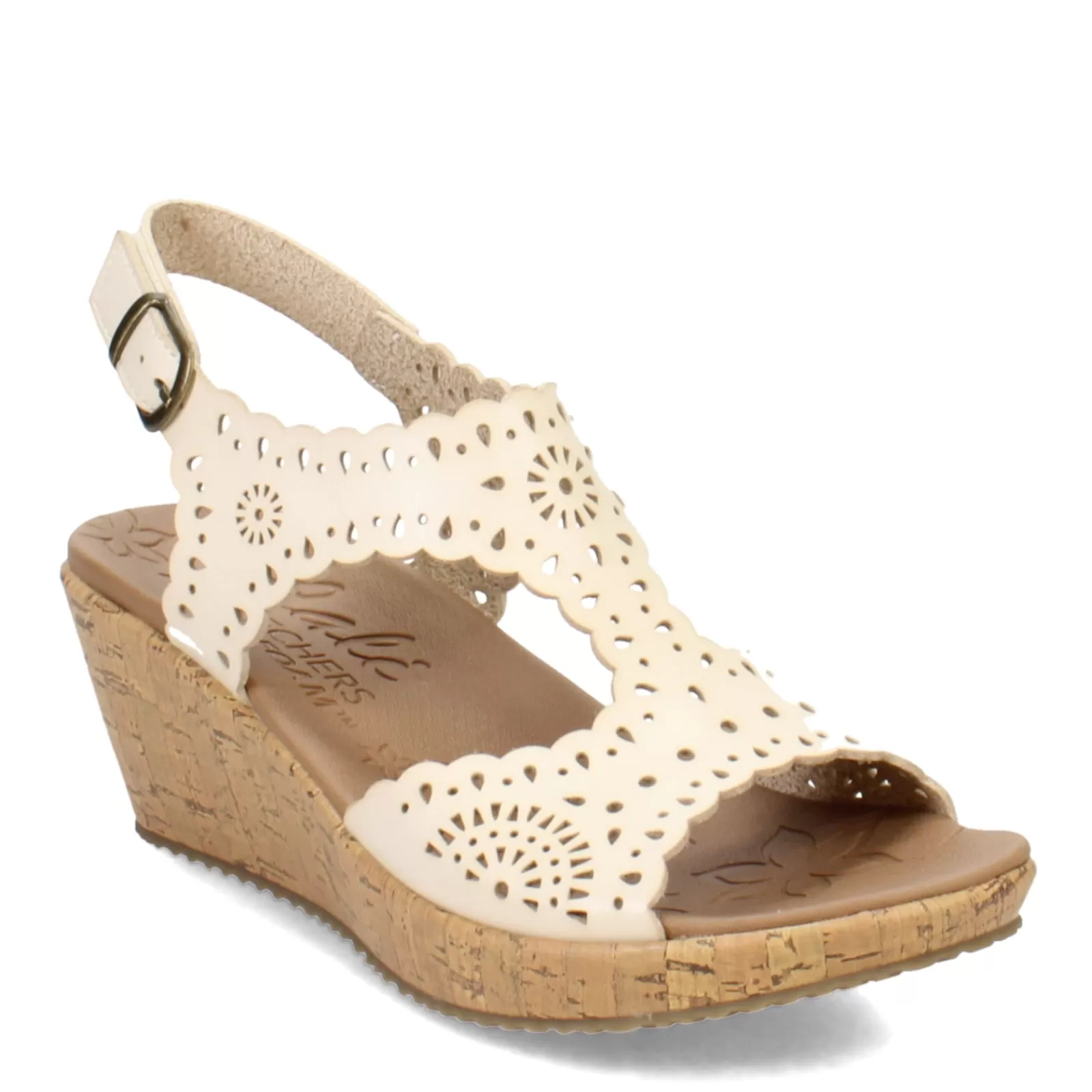 Clearance Skechers Women's Cali, Beverlee - Easy To Adore Sandal Off White