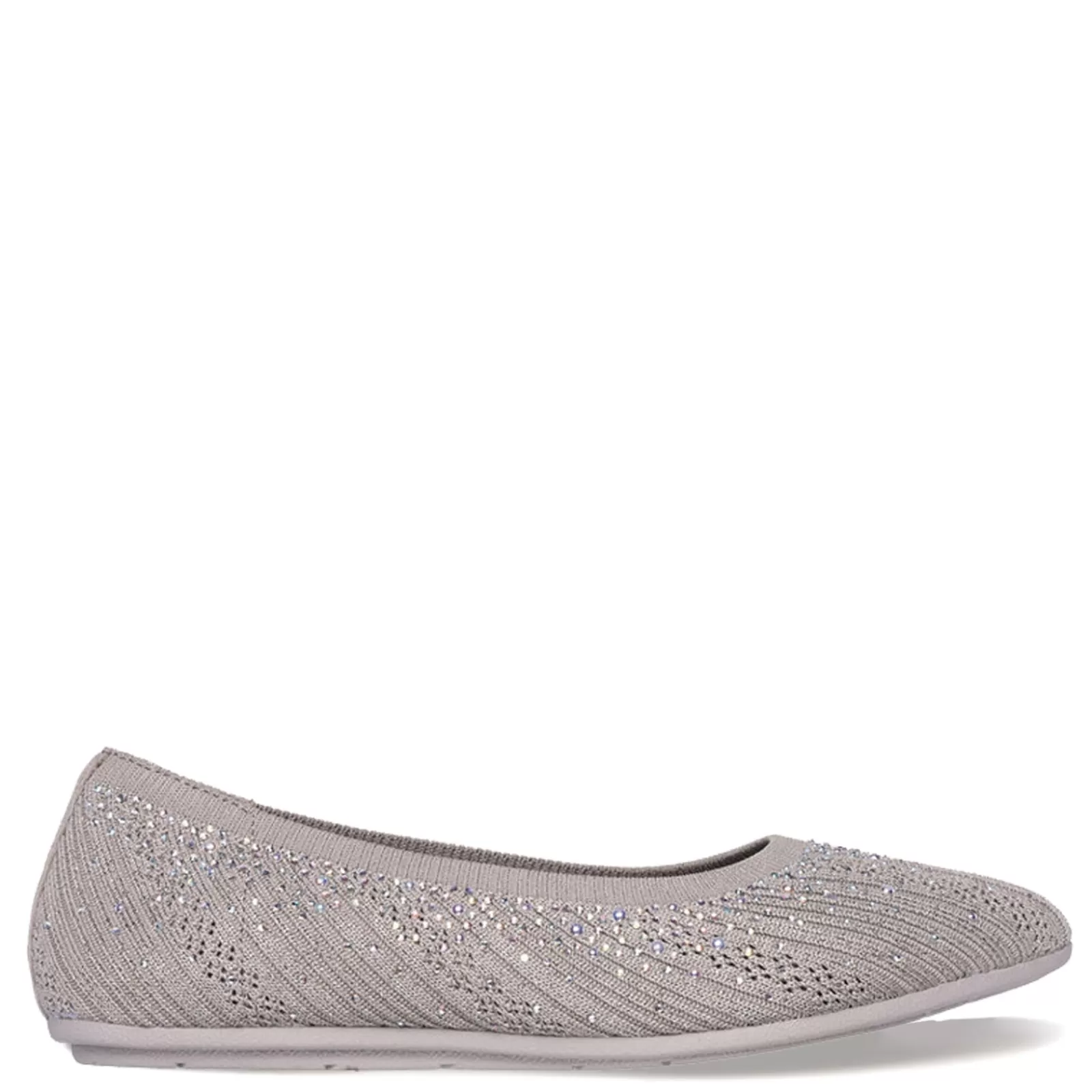 Clearance Skechers Women's , Cleo 2.0 - Glitzy Daze Flat Taupe