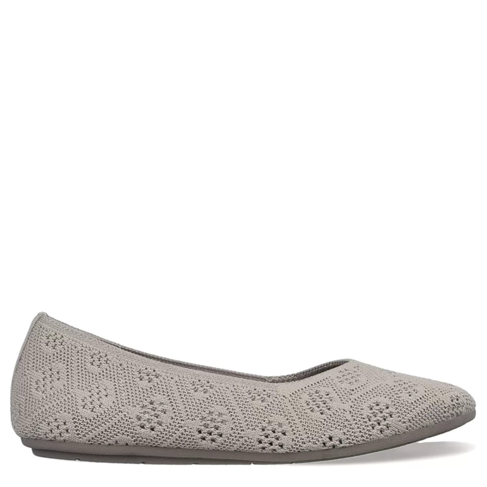 Shop Skechers Women's , Cleo 2.0 - Knitty Witty Flat Taupe