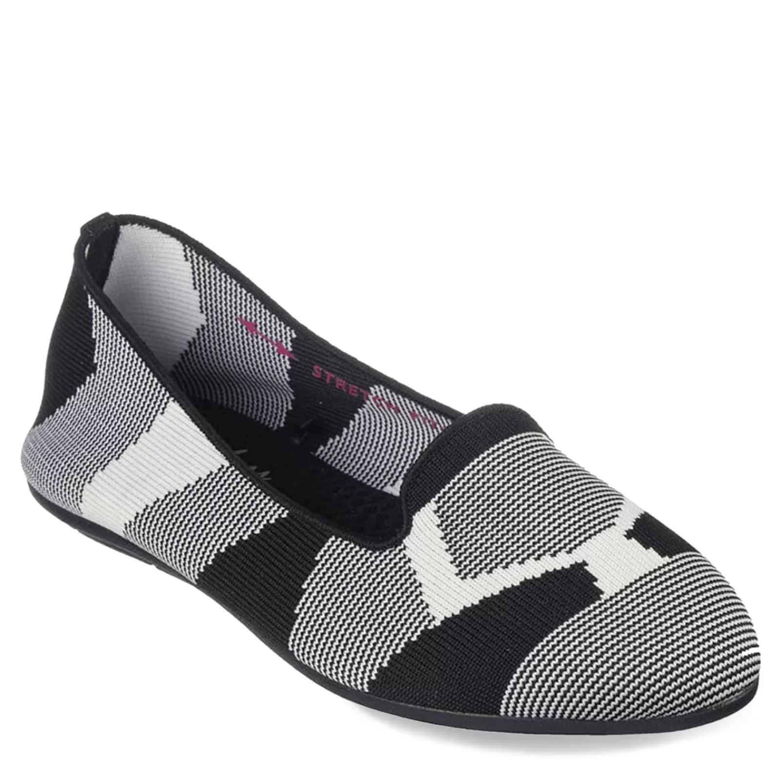 Fashion Skechers Women's , Cleo 2.0 - Lady Sherlock Flat Black/White