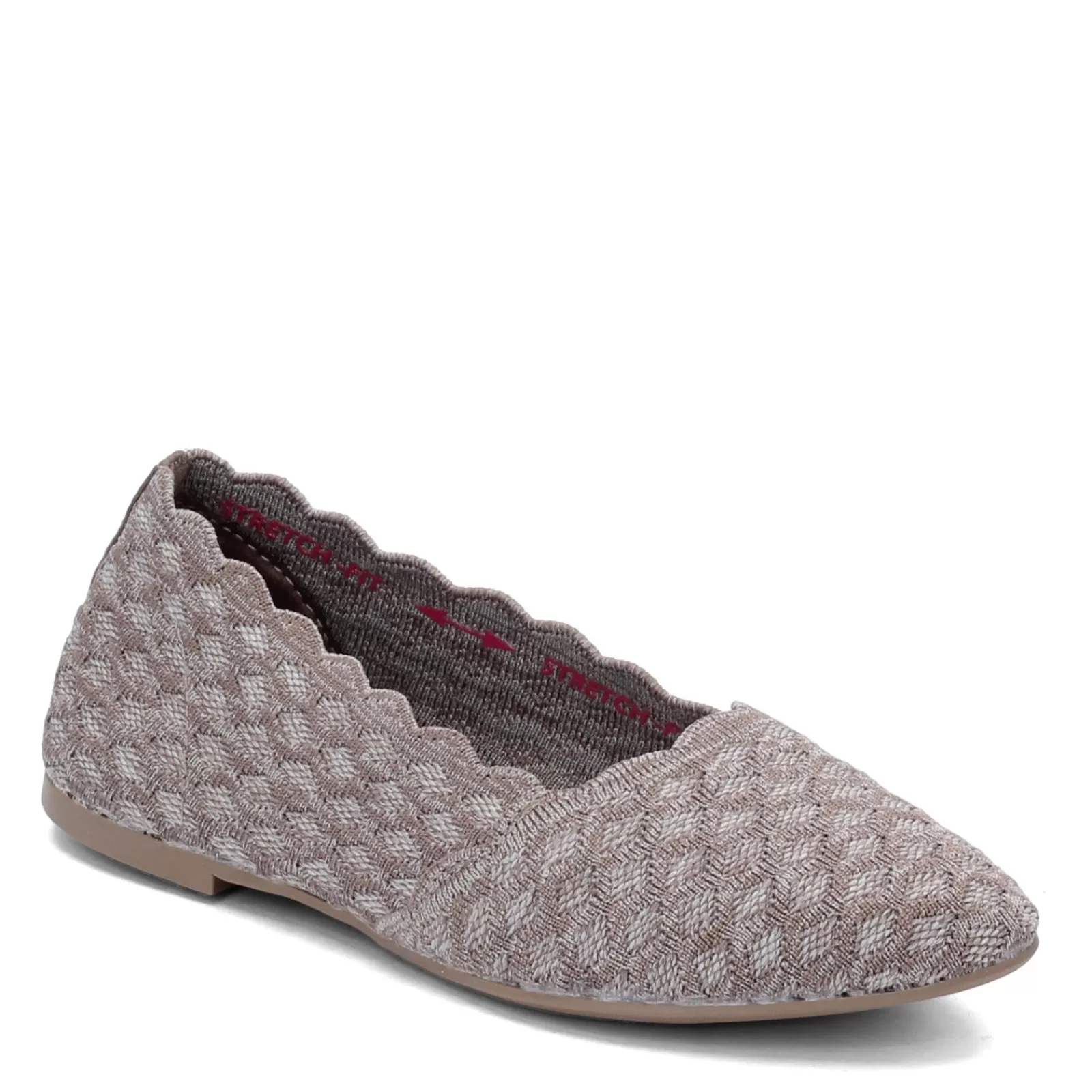 Best Skechers Women's , Cleo - Honeycomb Flat Dark Taupe