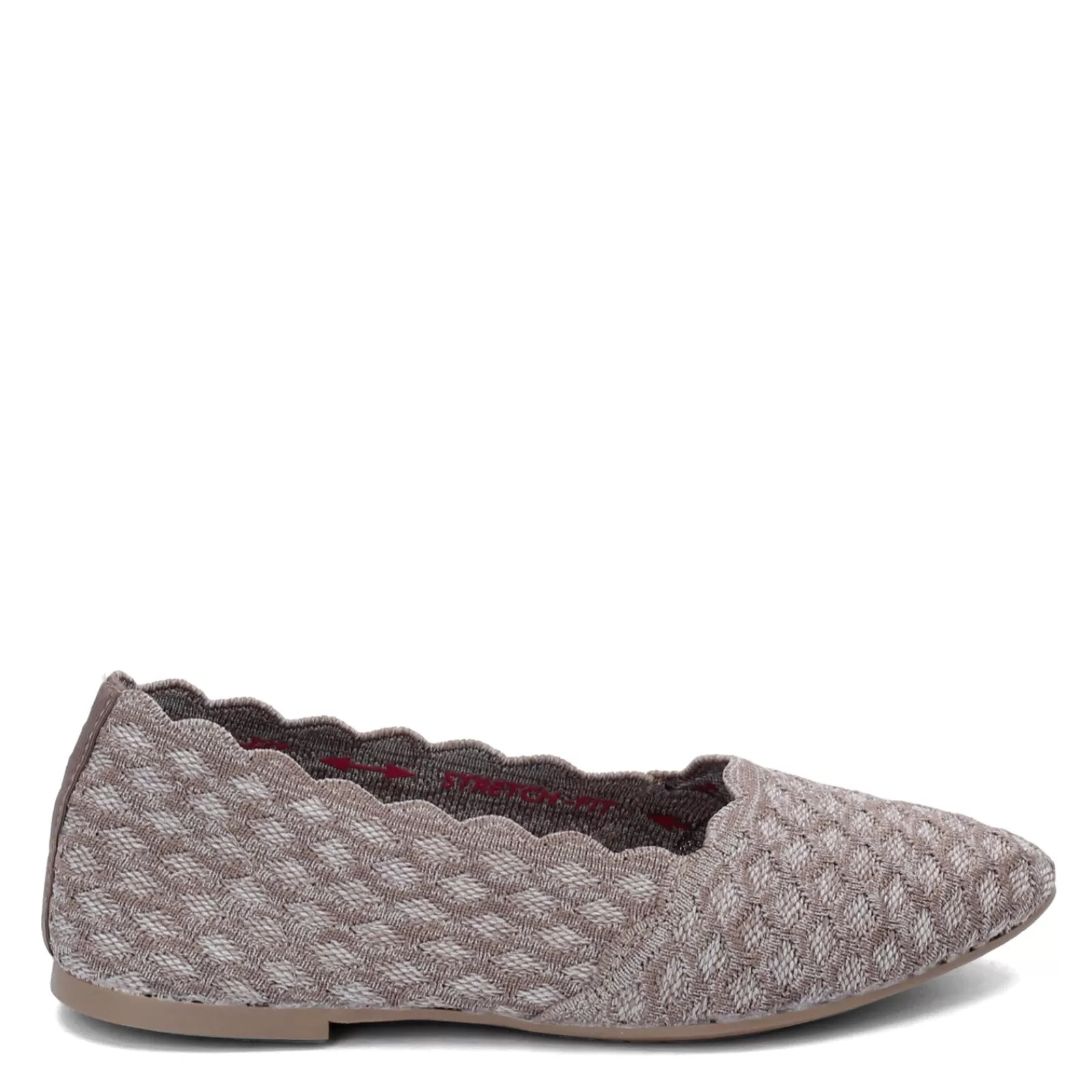 Best Skechers Women's , Cleo - Honeycomb Flat Dark Taupe