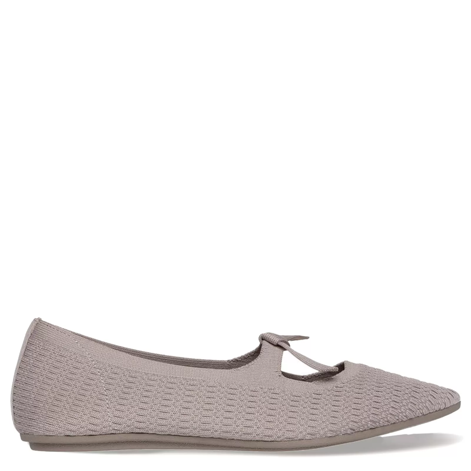 New Skechers Women's , Cleo Point - Nostalgic Days Flat Taupe