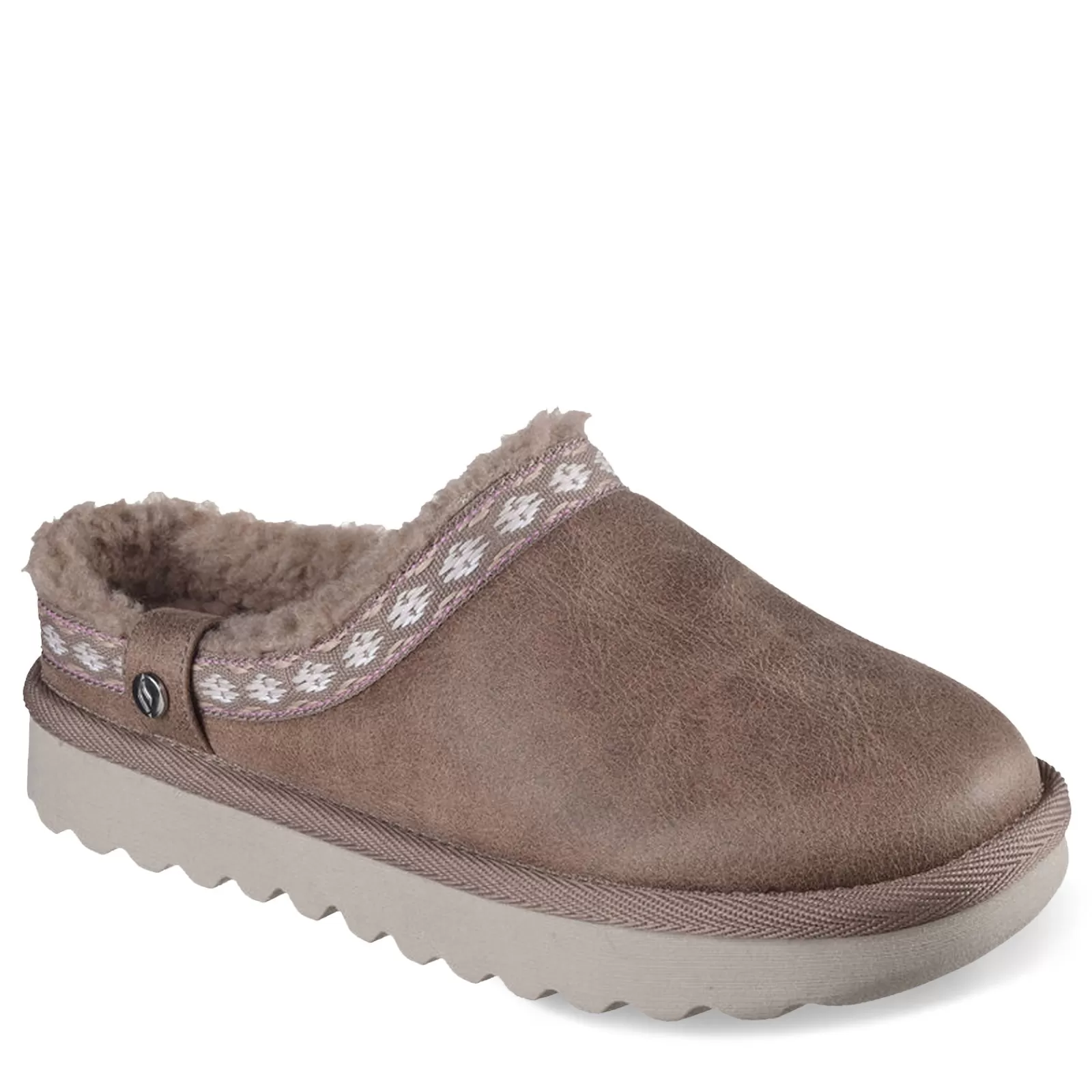 Store Skechers Women's , Cozy Up - Idlewild Clog Taupe