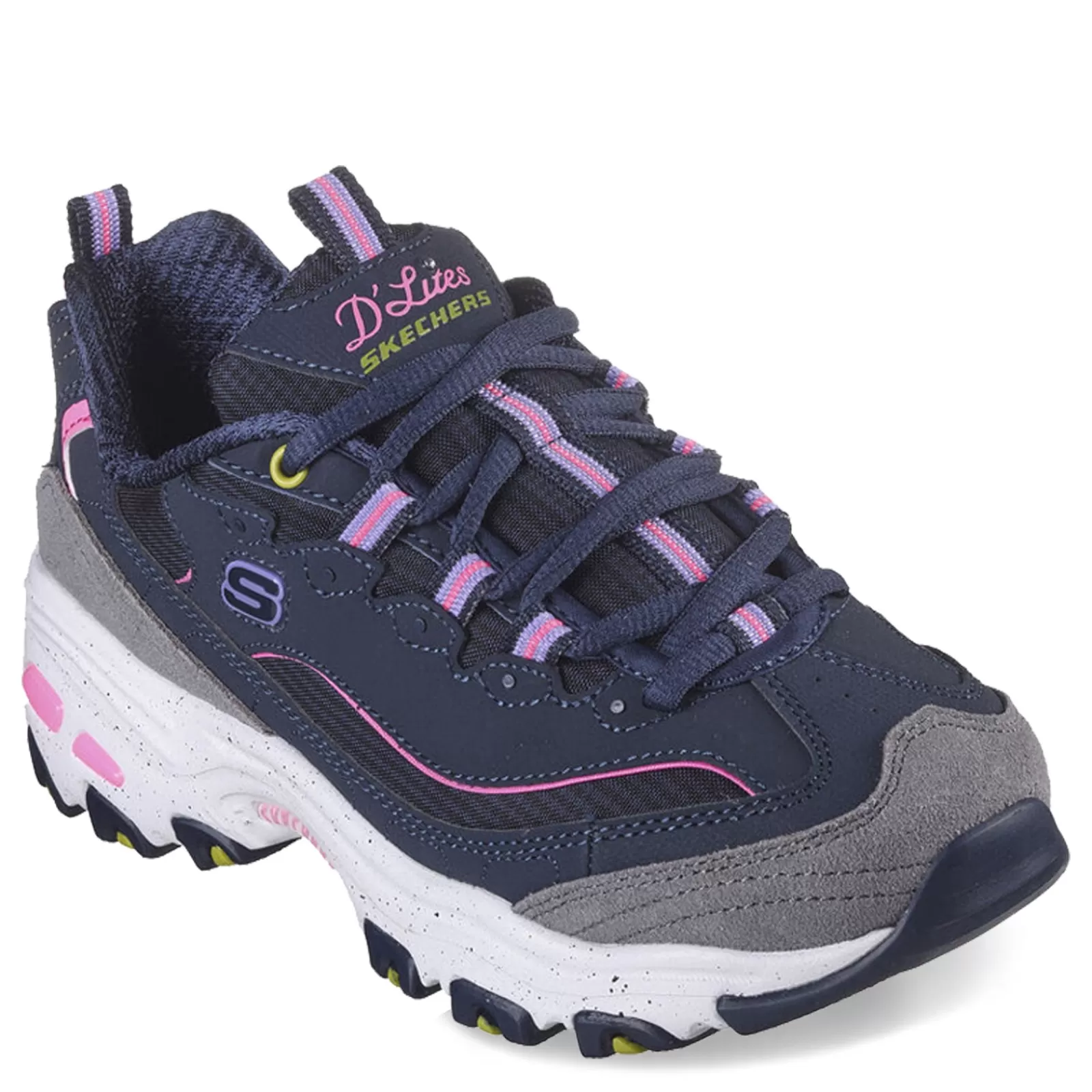 Cheap Skechers Women's , D'Lites - Bold Views Sneaker Navy Multi