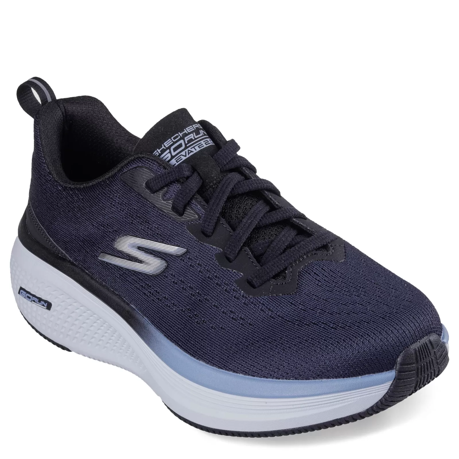 Shop Skechers Women's , GO RUN Elevate 2.0 Running Shoe Black/Blue