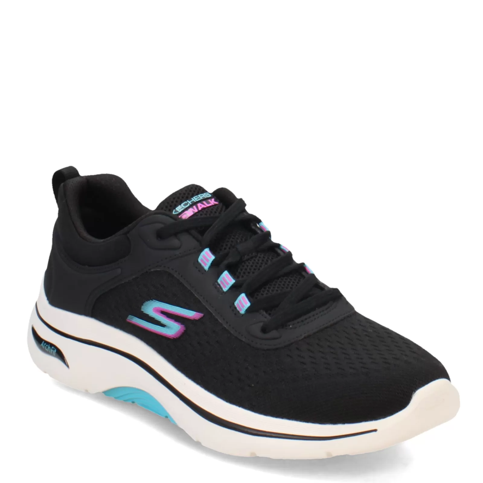 Clearance Skechers Women's , GO WALK Arch Fit 2.0 - Balin Sneaker Black/Multi