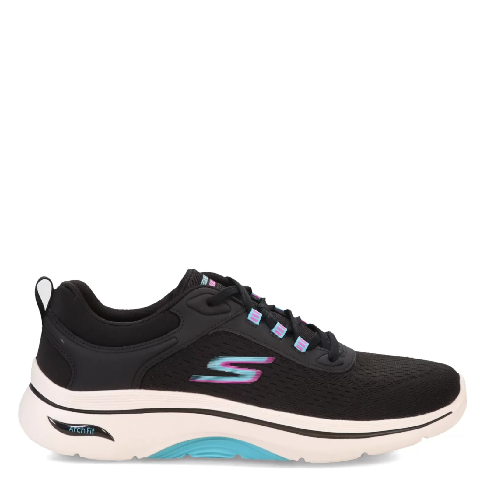 Clearance Skechers Women's , GO WALK Arch Fit 2.0 - Balin Sneaker Black/Multi