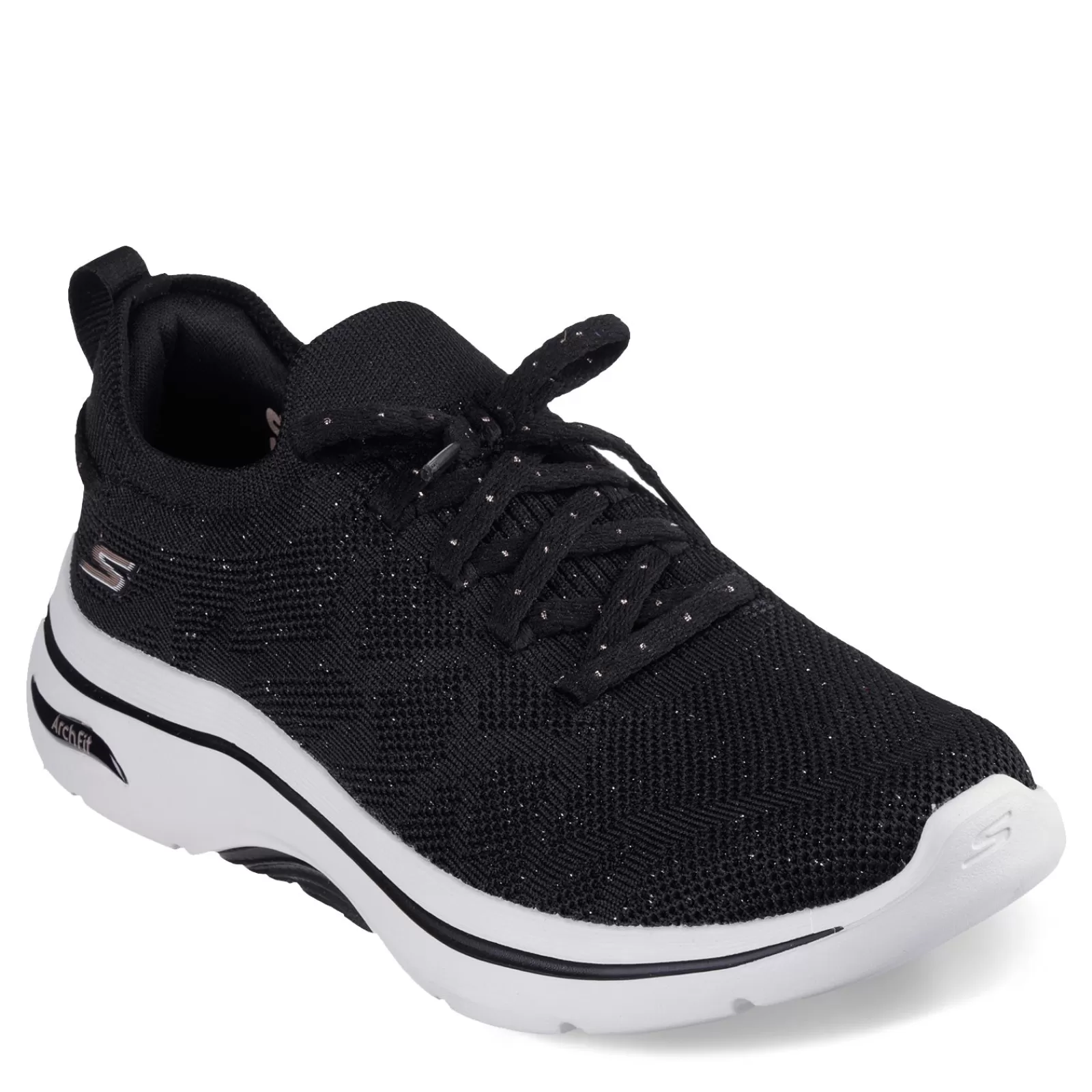 Online Skechers Women's , GO WALK Arch Fit 2.0 - Bel Sneaker Black/Rose Gold