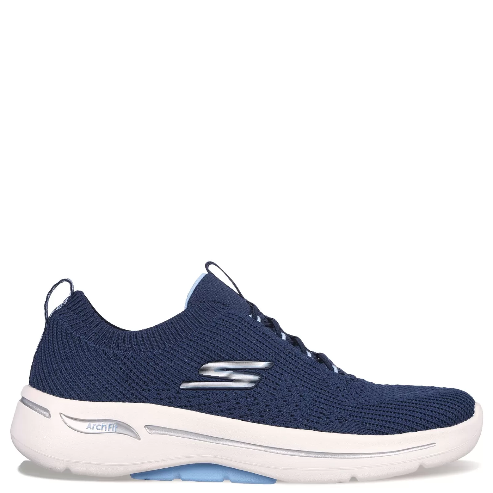 Hot Skechers Women's , GO WALK Arch Fit - Crystal Waves Sneaker Navy Blue