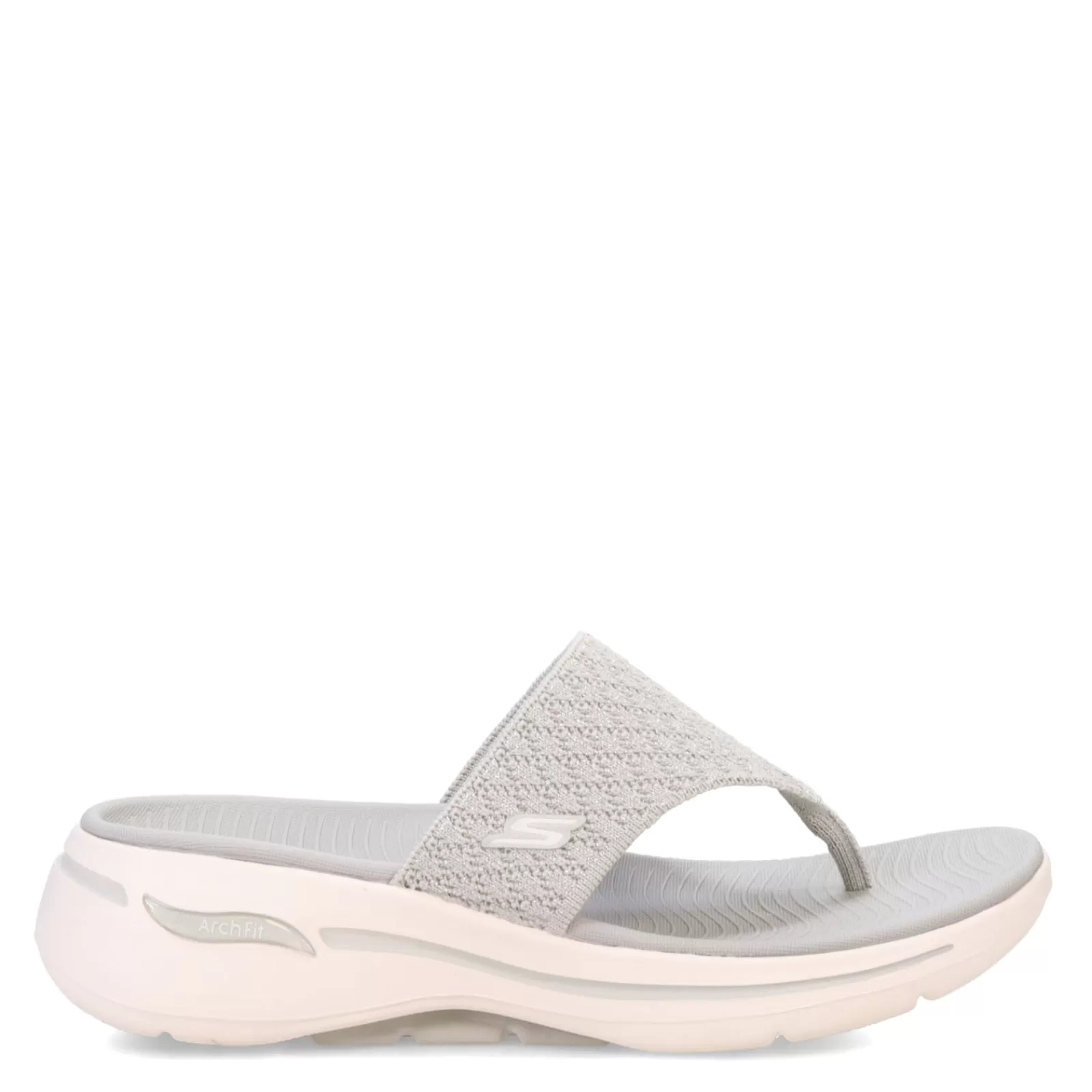 Clearance Skechers Women's , GO WALK Arch Fit Sandal - Spellbound Sandal Grey