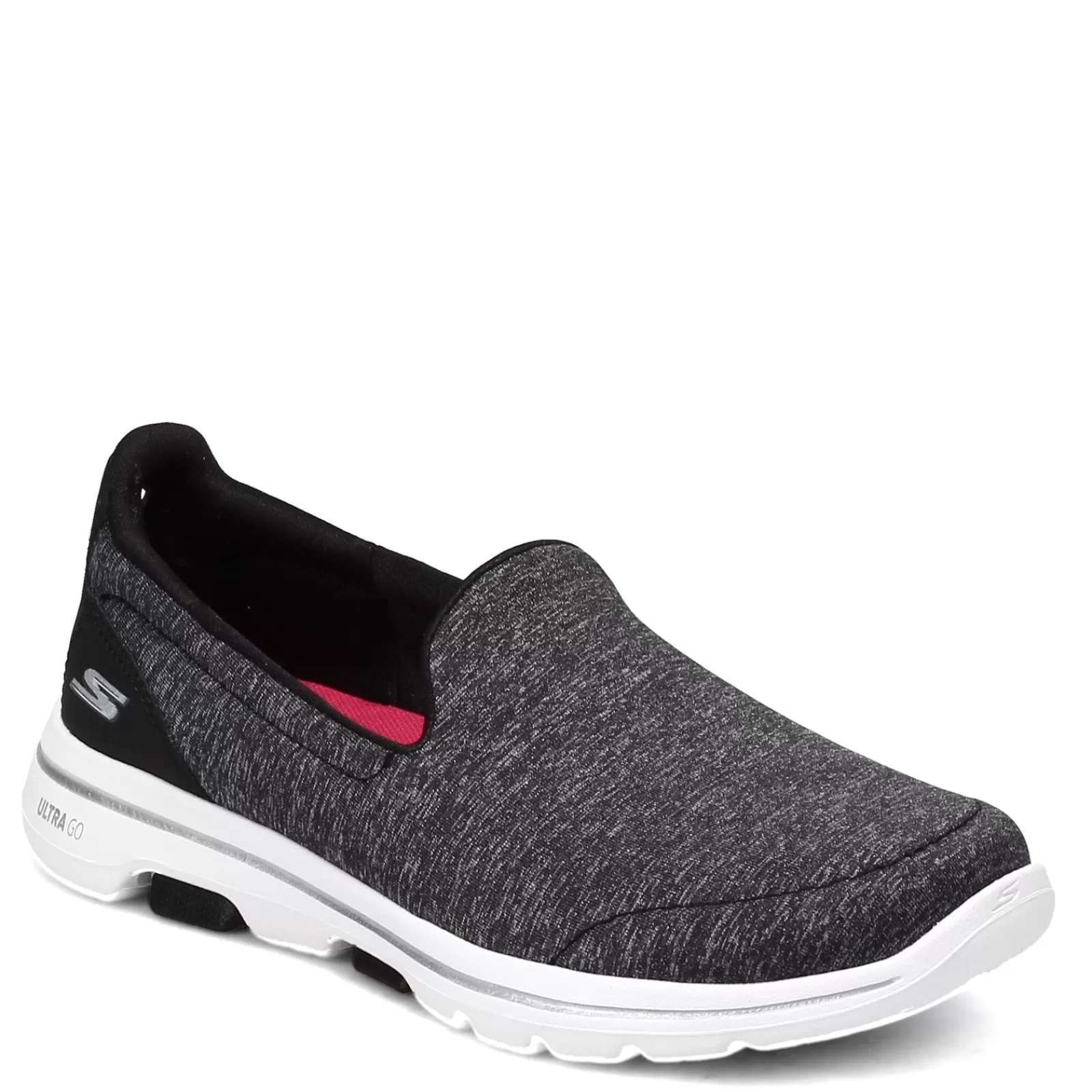 Clearance Skechers Women's , GOwalk 5 - Honor Slip-On Black / White