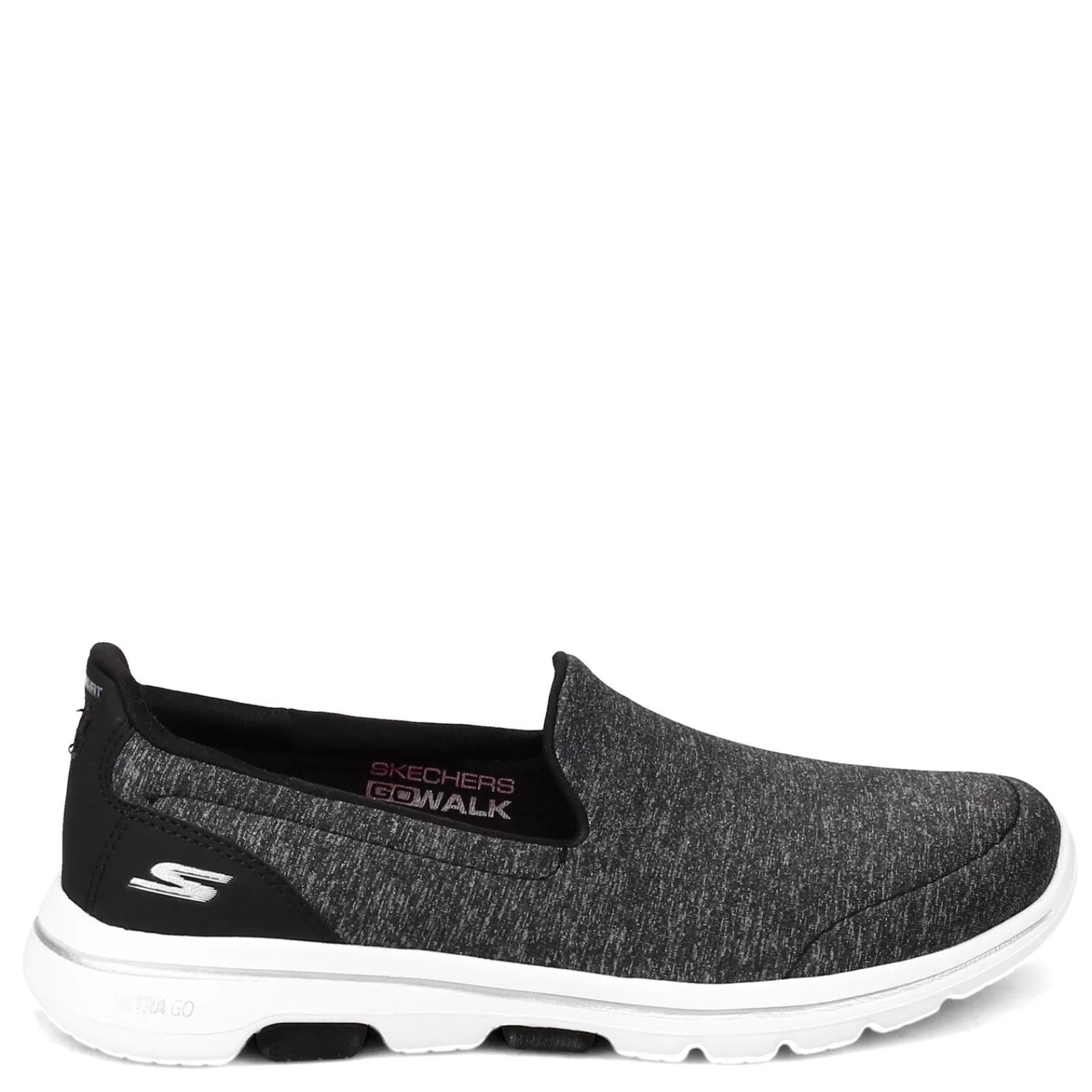 Clearance Skechers Women's , GOwalk 5 - Honor Slip-On Black / White