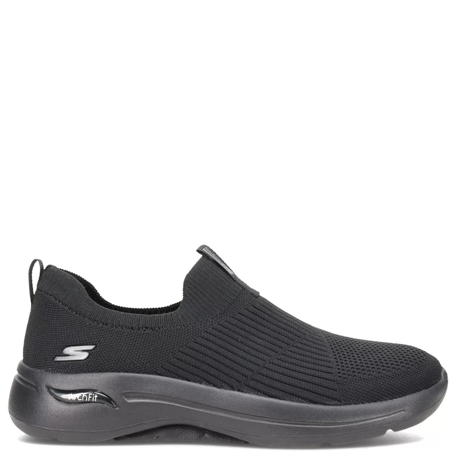 Shop Skechers Women's , GOwalk Arch Fit - Iconic Slip-On - Wide Width Black/Black