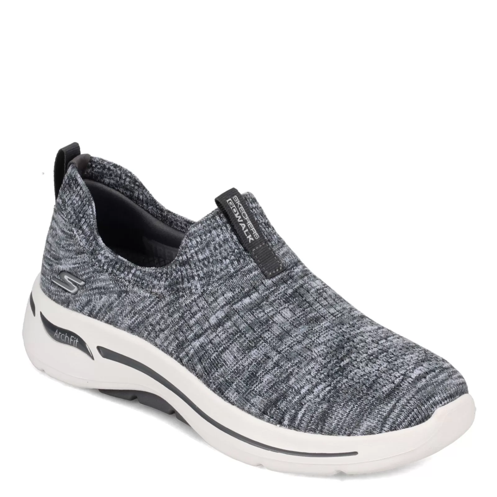 Fashion Skechers Women's , GOwalk Arch Fit - Rainbow Sunrise Slip-On Grey Blue