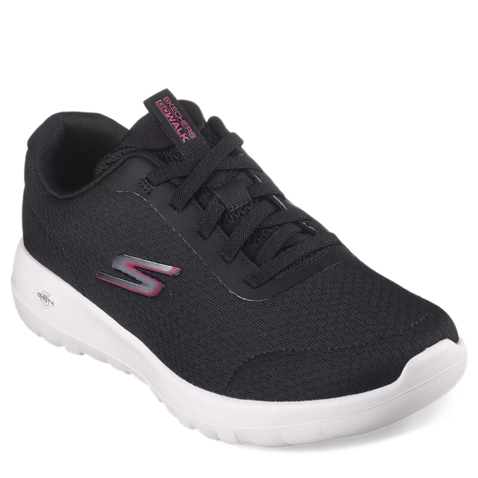 Sale Skechers Women's , GOwalk Joy - Ecstatic Walking Shoe - Wide Width Black/White