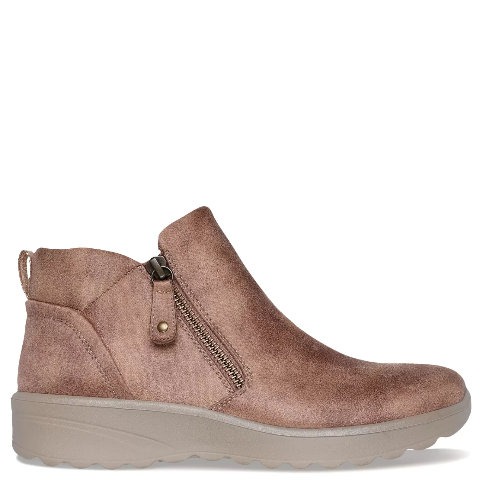 Best Sale Skechers Women's , Lovely Vibe Zip Boot Mushroom