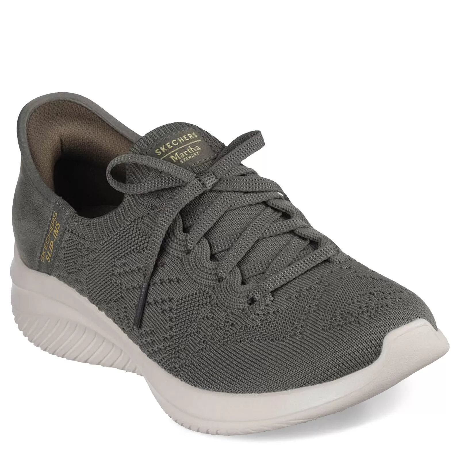 Flash Sale Skechers Women's , Martha Stewart - Slip-ins: Ultra Flex 3.0 Back On Track Sneaker Olive