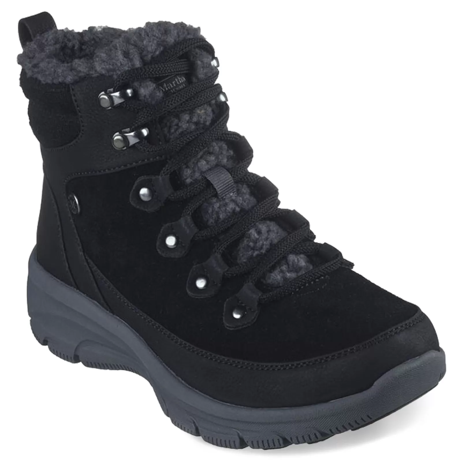 Clearance Skechers Women's , Martha Stewart Easy Going Winter Road Boot Black