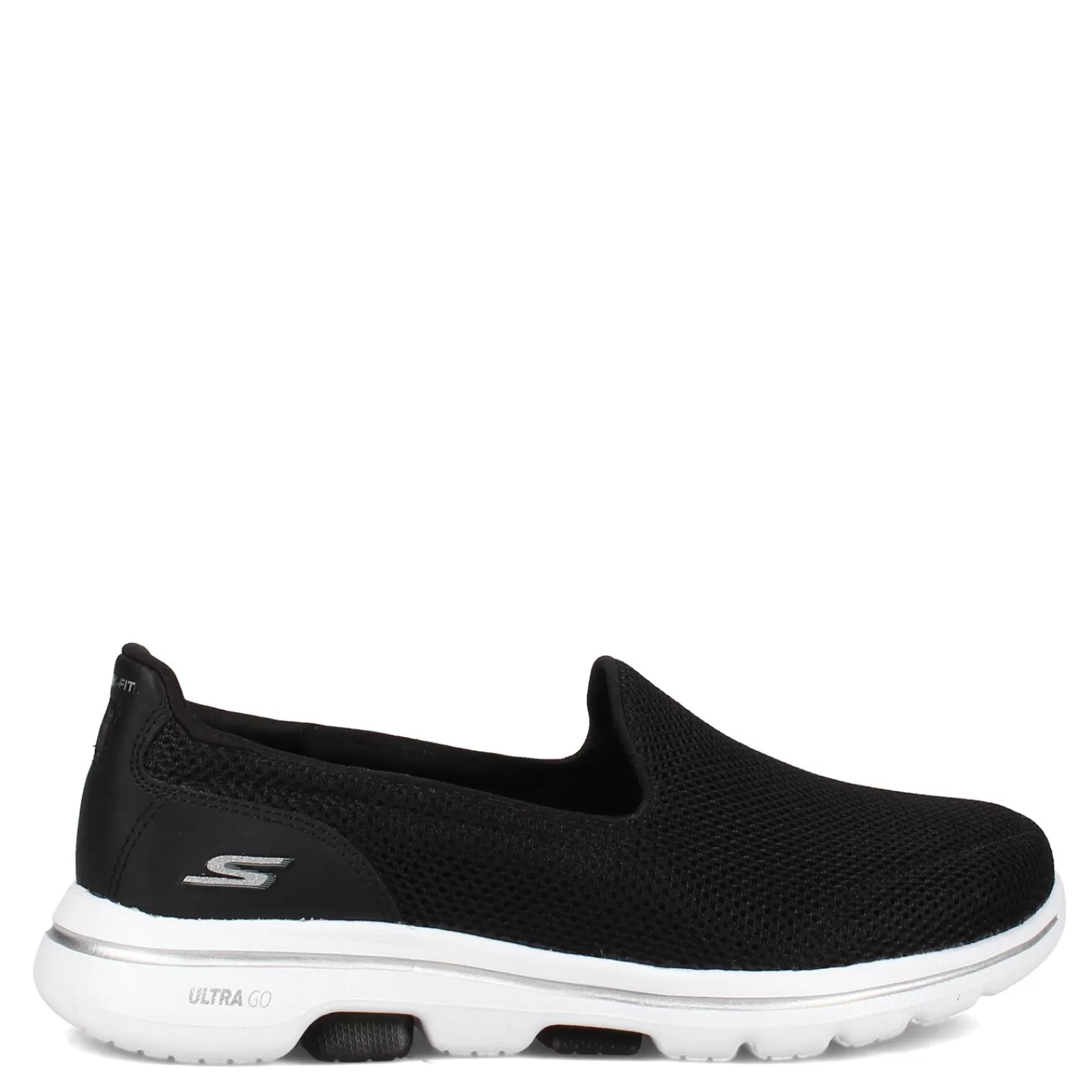 Outlet Skechers Women's Performance, Go Walk 5 Slip-On Black / White