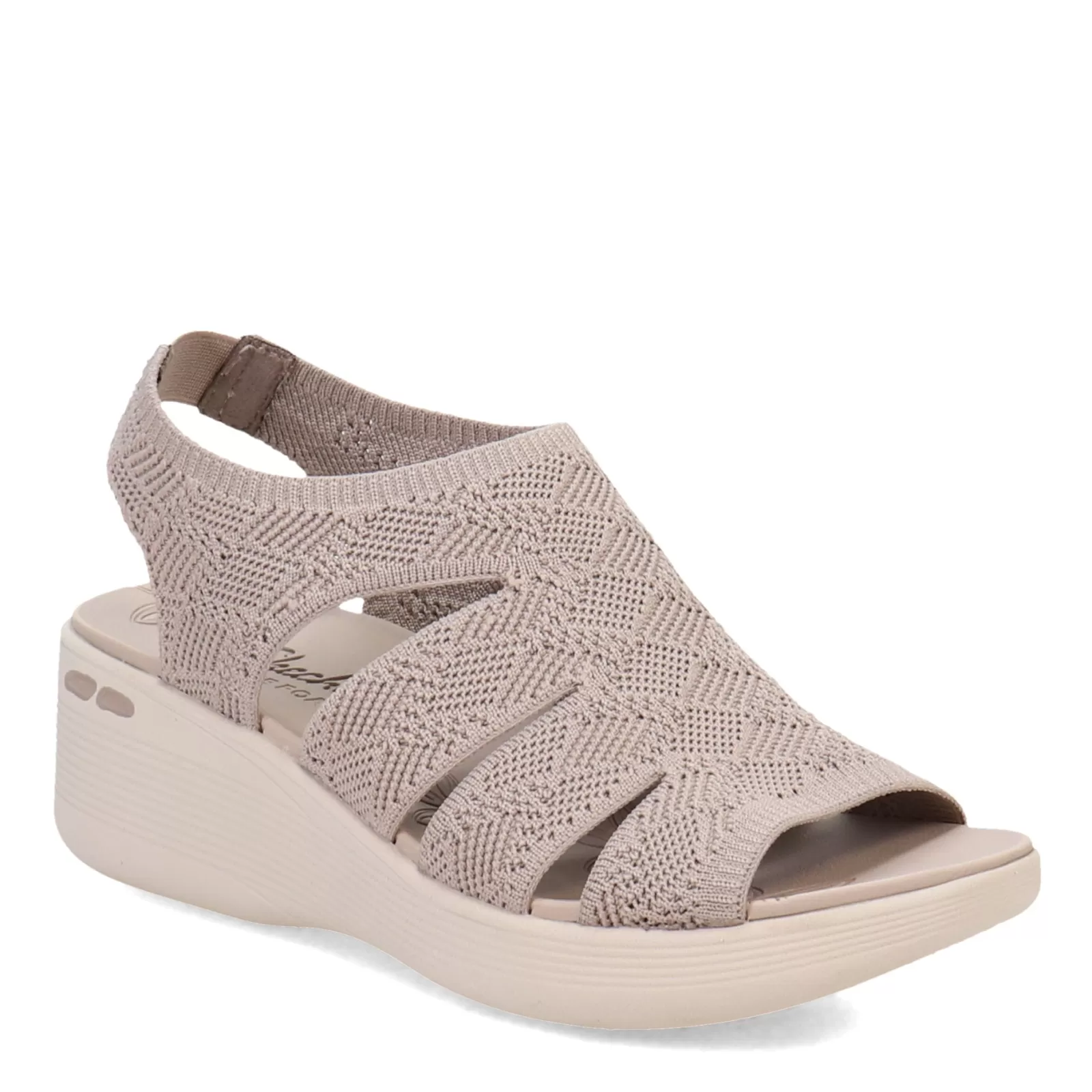 Store Skechers Women's , Pier Lite - Crochet Sandal Taupe