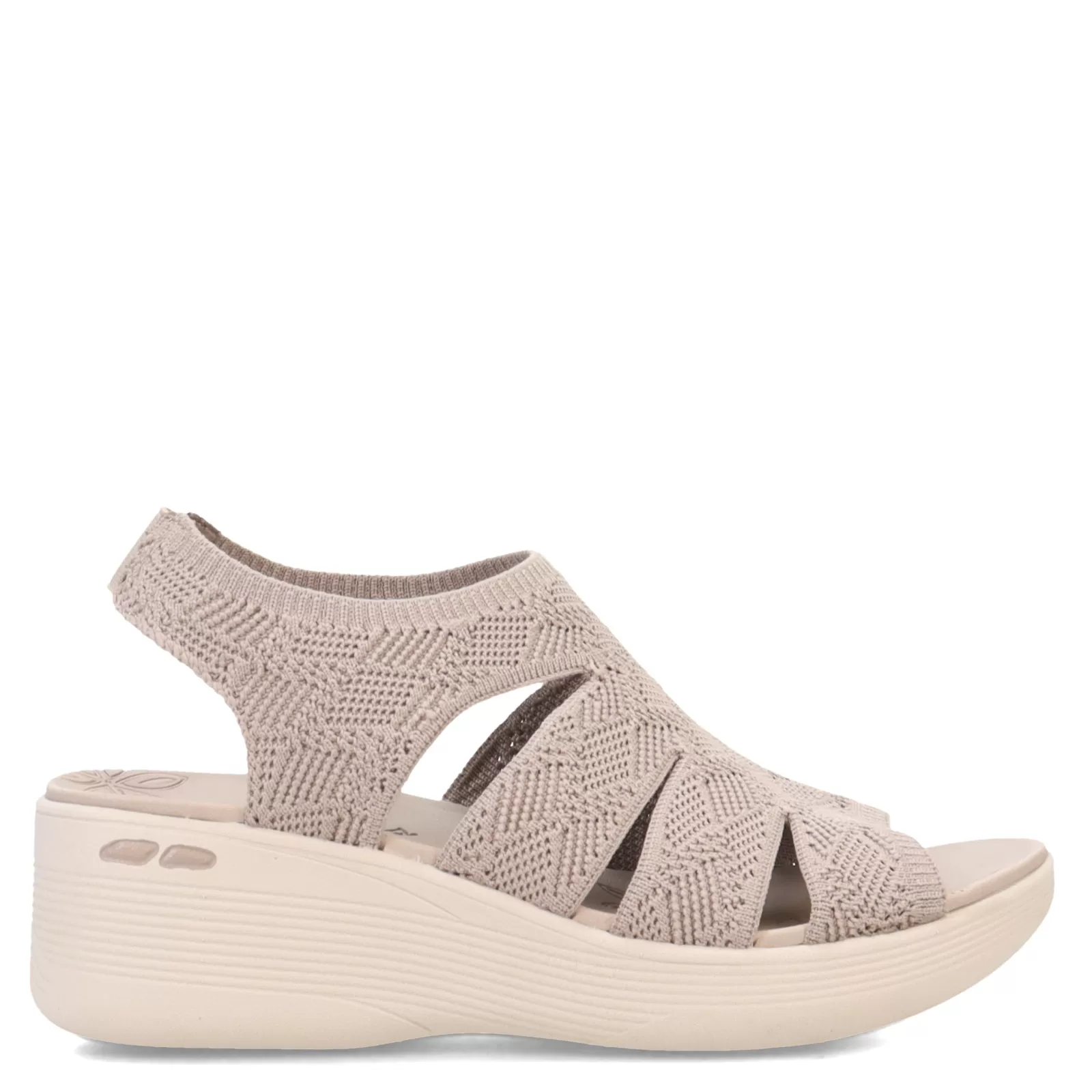 Store Skechers Women's , Pier Lite - Crochet Sandal Taupe