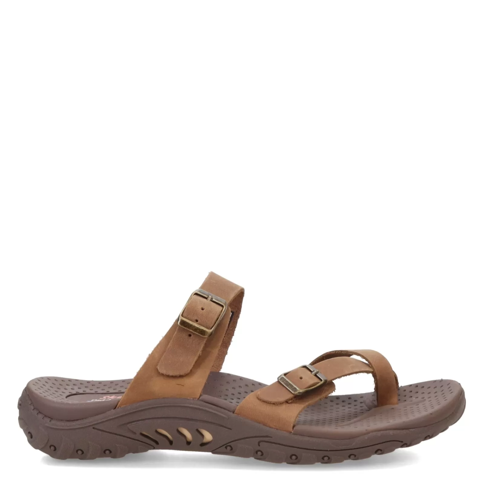 Fashion Skechers Women's , Reggae Caribbean Slide Sandals Brown