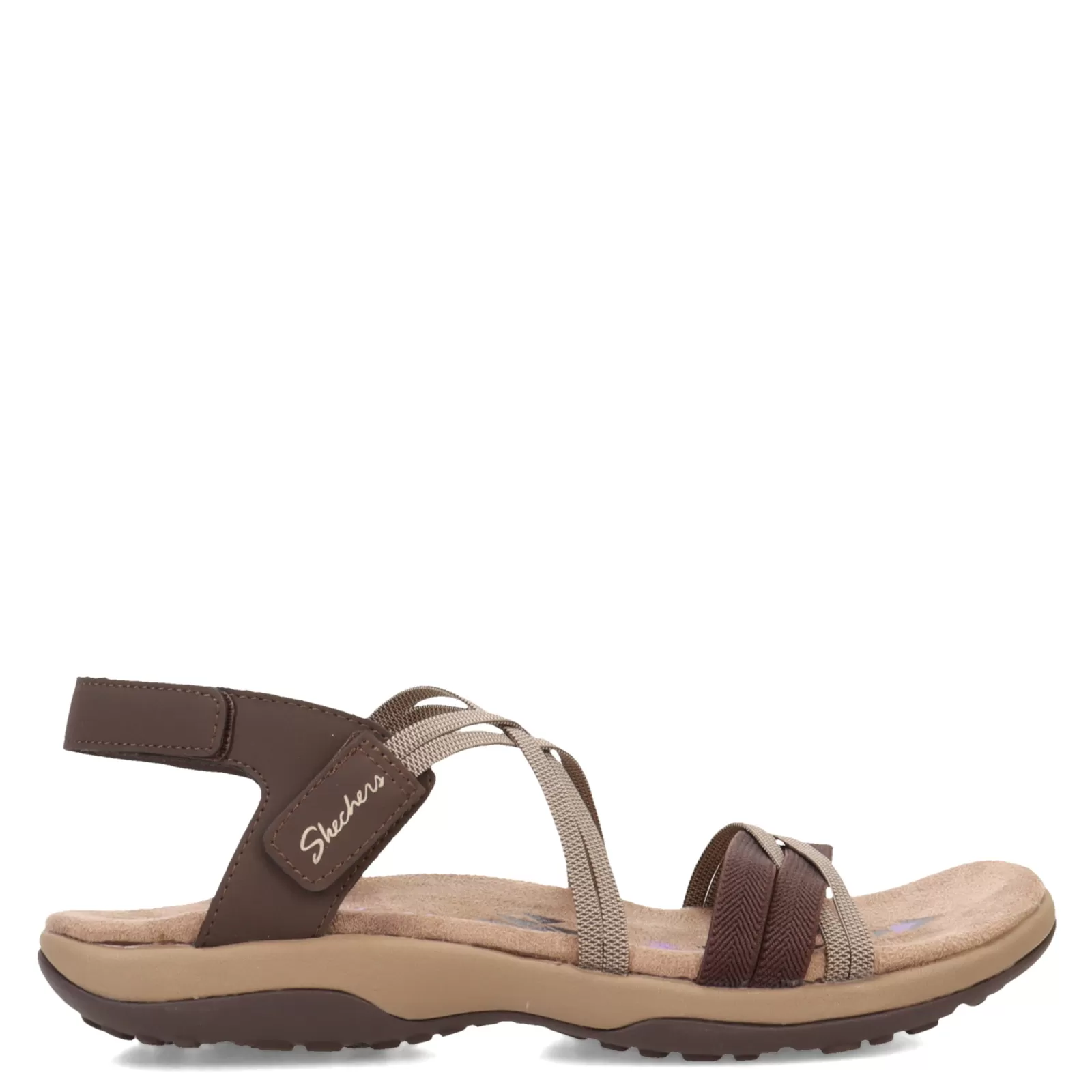 Best Skechers Women's , Reggae Slim - Takes Two Sandal Chocolate