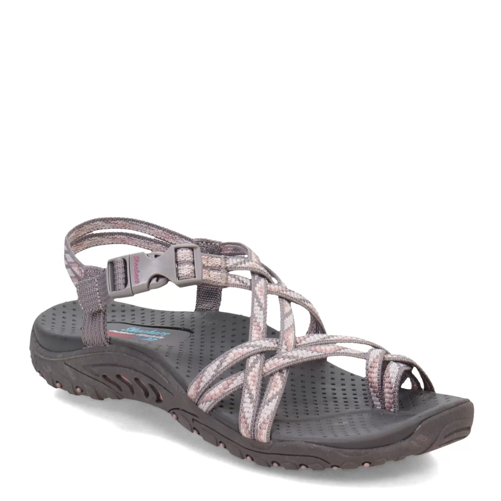 Clearance Skechers Women's , Reggae Strappy Sling Sandal Gray