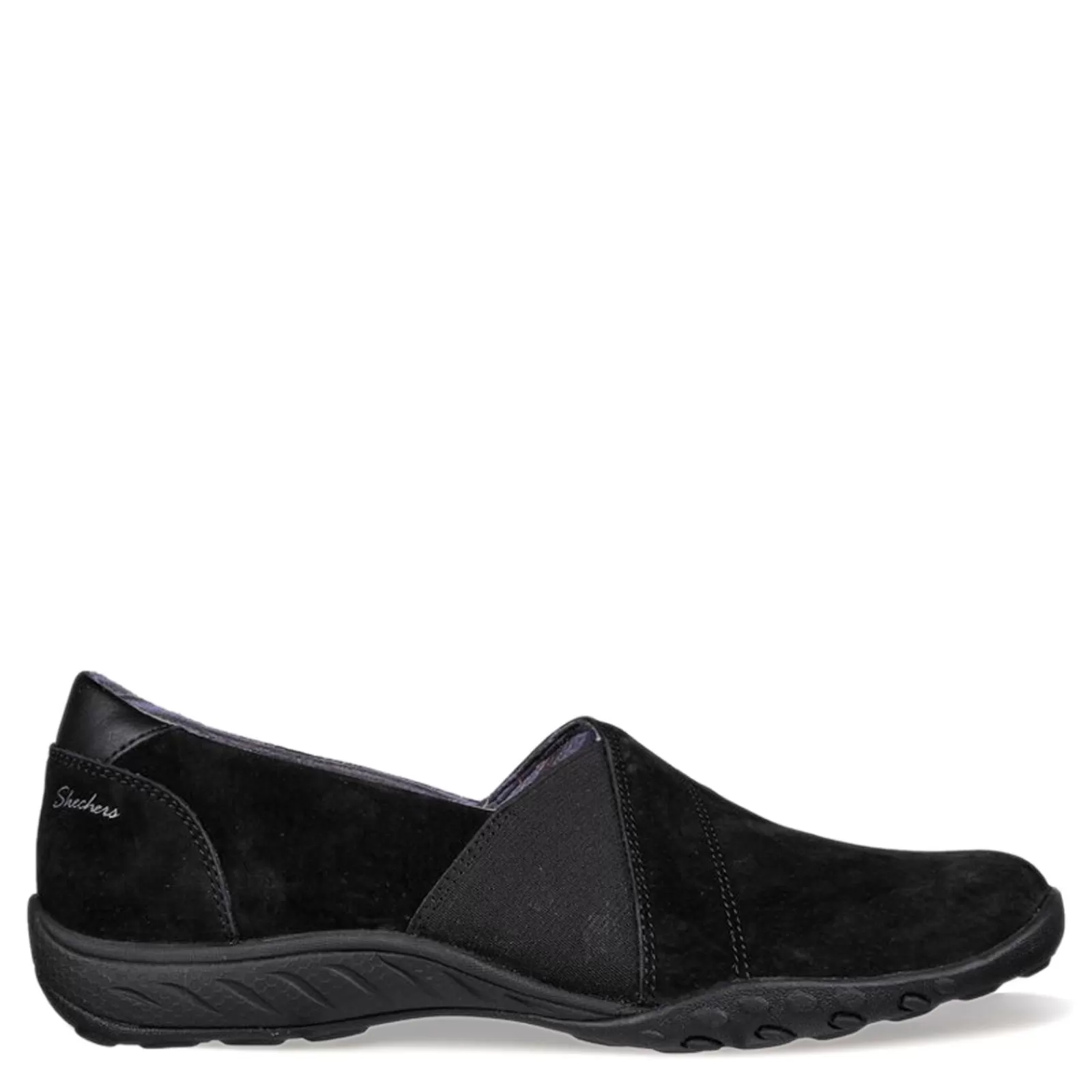 Shop Skechers Women's , Relaxed Fit: Breathe-Easy - Kindred Slip-On Black/Black