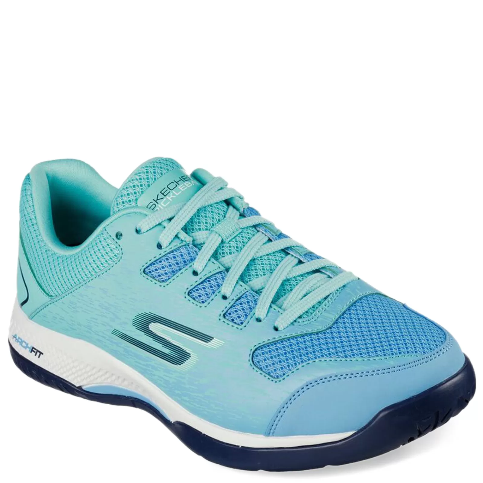 Best Skechers Women's , Relaxed Fit: Viper Court - Pickleball Shoe Turquoise