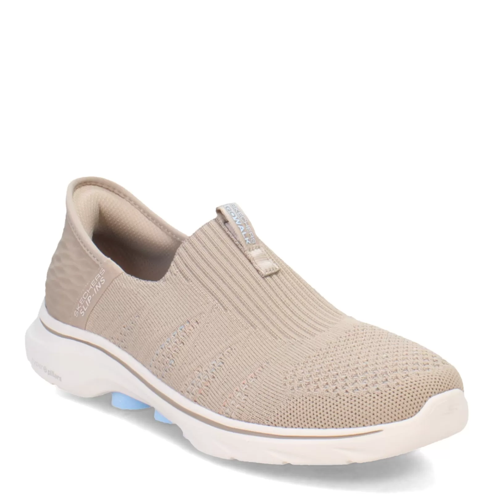 Clearance Skechers Women's , Slip-ins: GO WALK 7 - City Lights Sneaker Taupe Multi